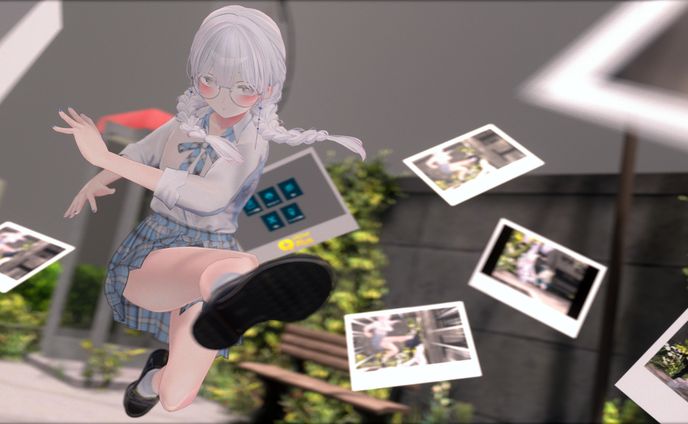 動きのある写真