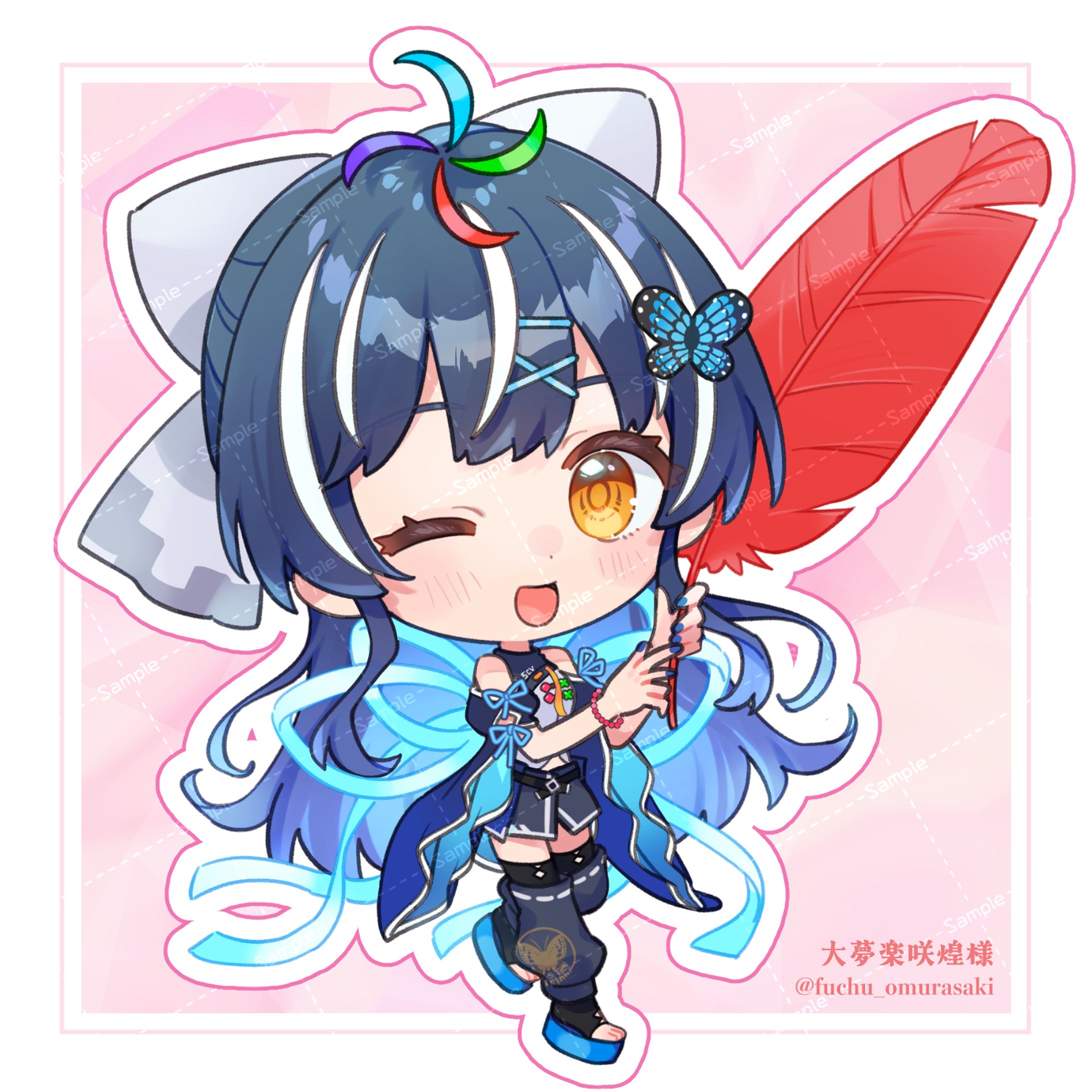 【works】グッズ用ミニキャライラスト-1