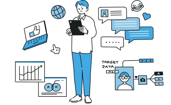 株式会社REPLUS様 HP掲載イラスト