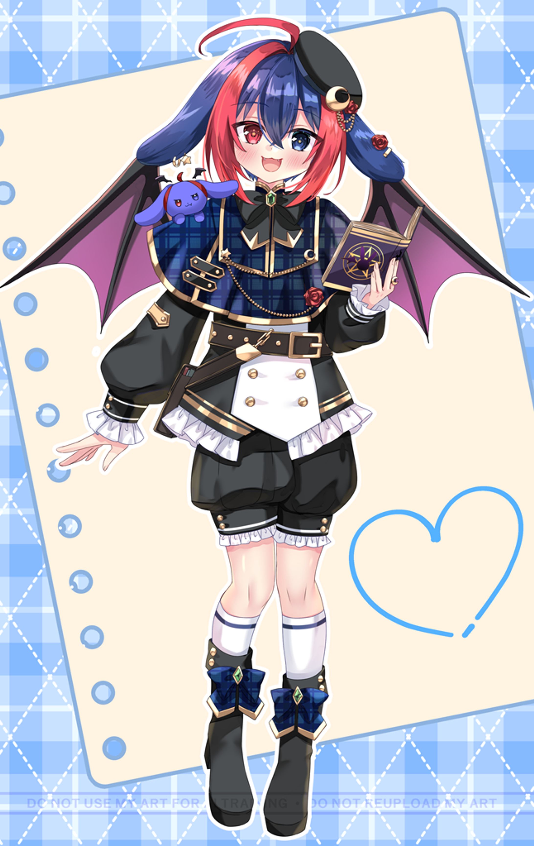 【お仕事】アオイ＝シャナローゼ様新衣装立ち絵-1