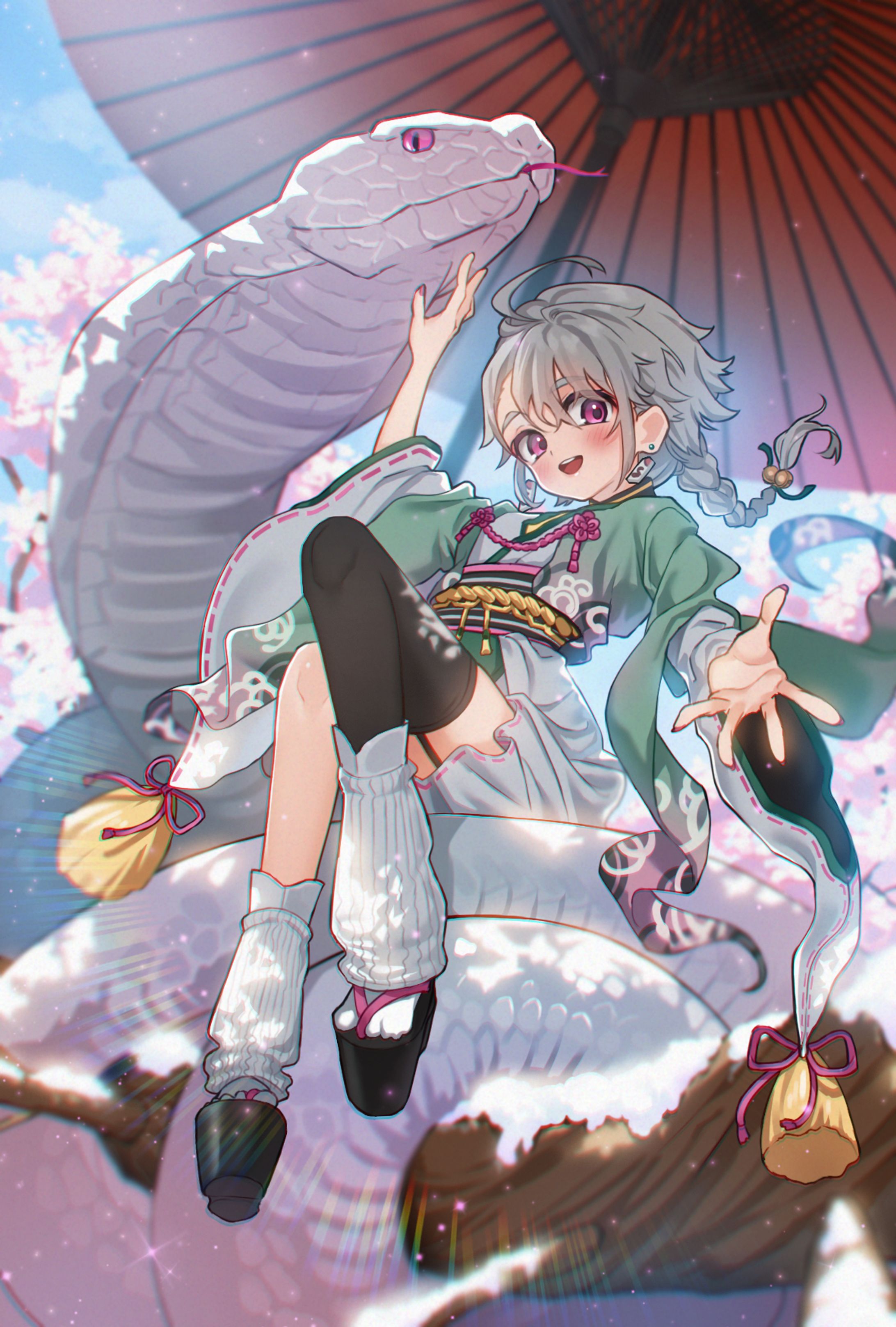 オリジナルキャラ（巳年） イラストコンテスト用作品 -1