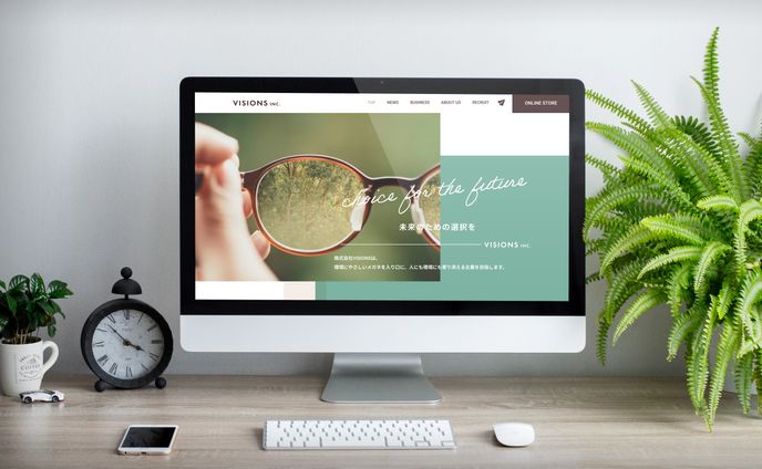 【サンプル】VISIONS コーポレートサイト