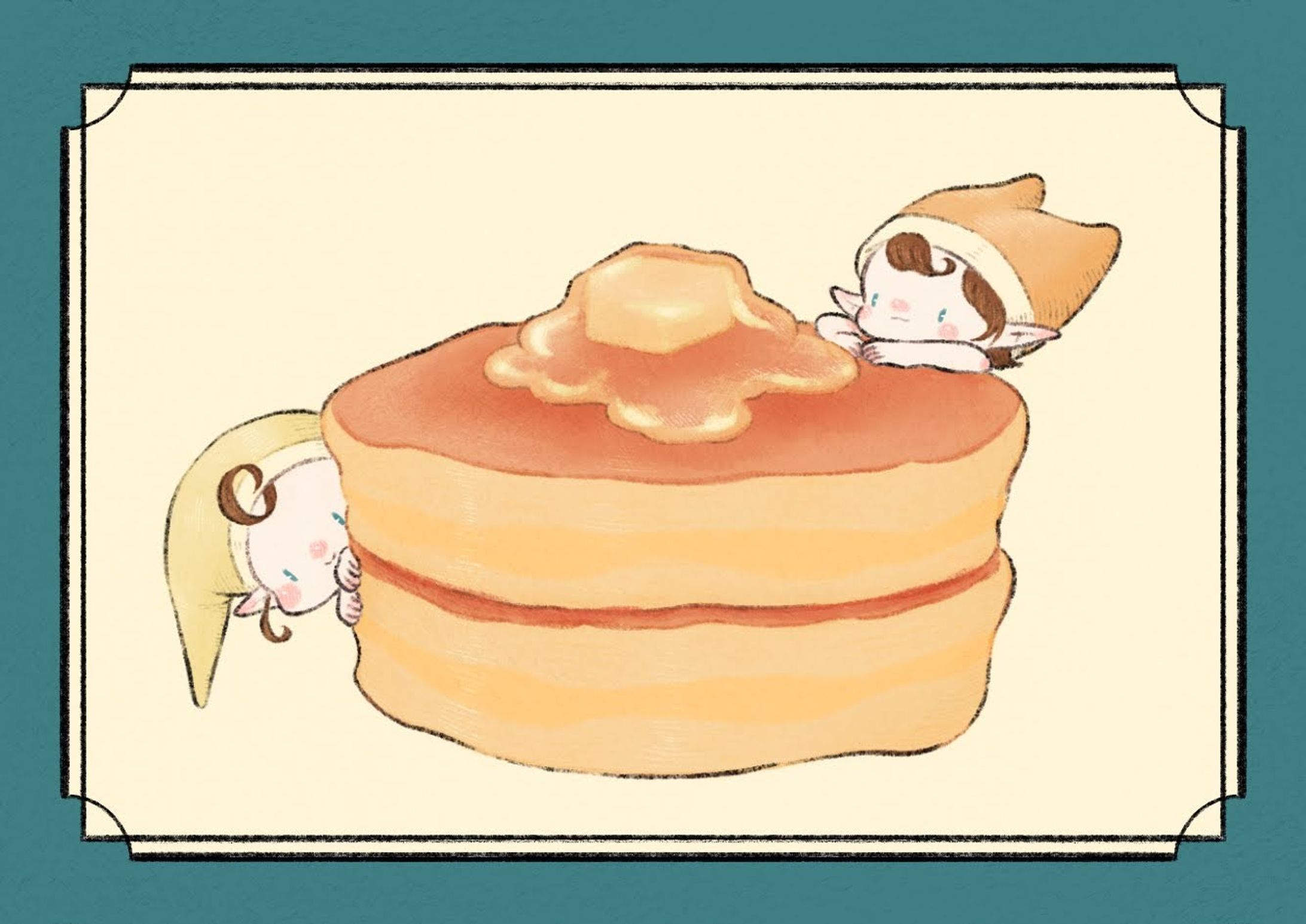 ホットケーキと小人-1
