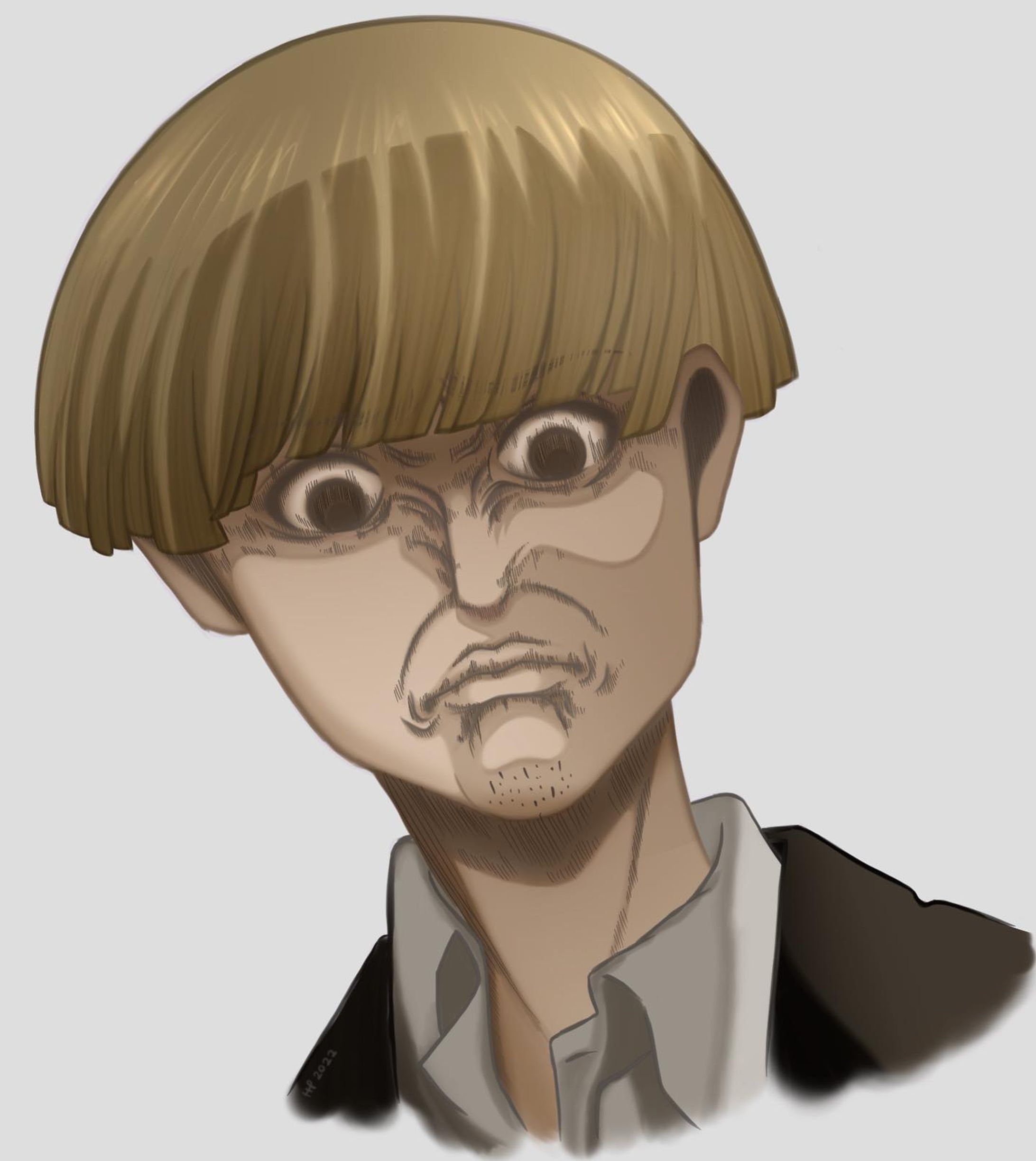 yelena: >:^(

-

#art #artph #illustration #procreate #drawing #yelena #yelenaaot #aot #attackontitan #fan #artwork #artist #fanart-1