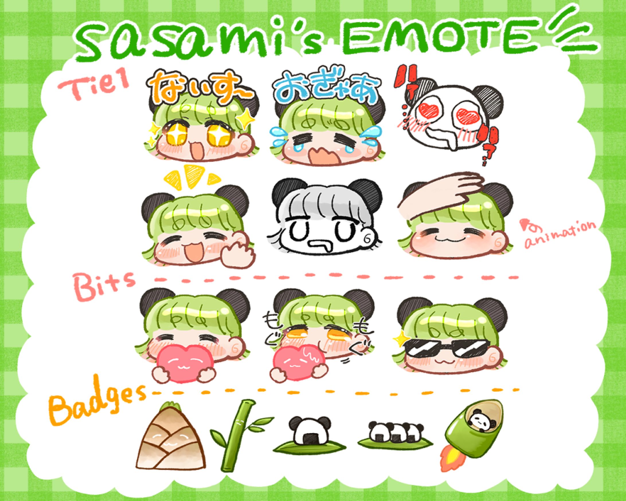 Twitchサブスクスタンプ＆サブスクバッジ-1