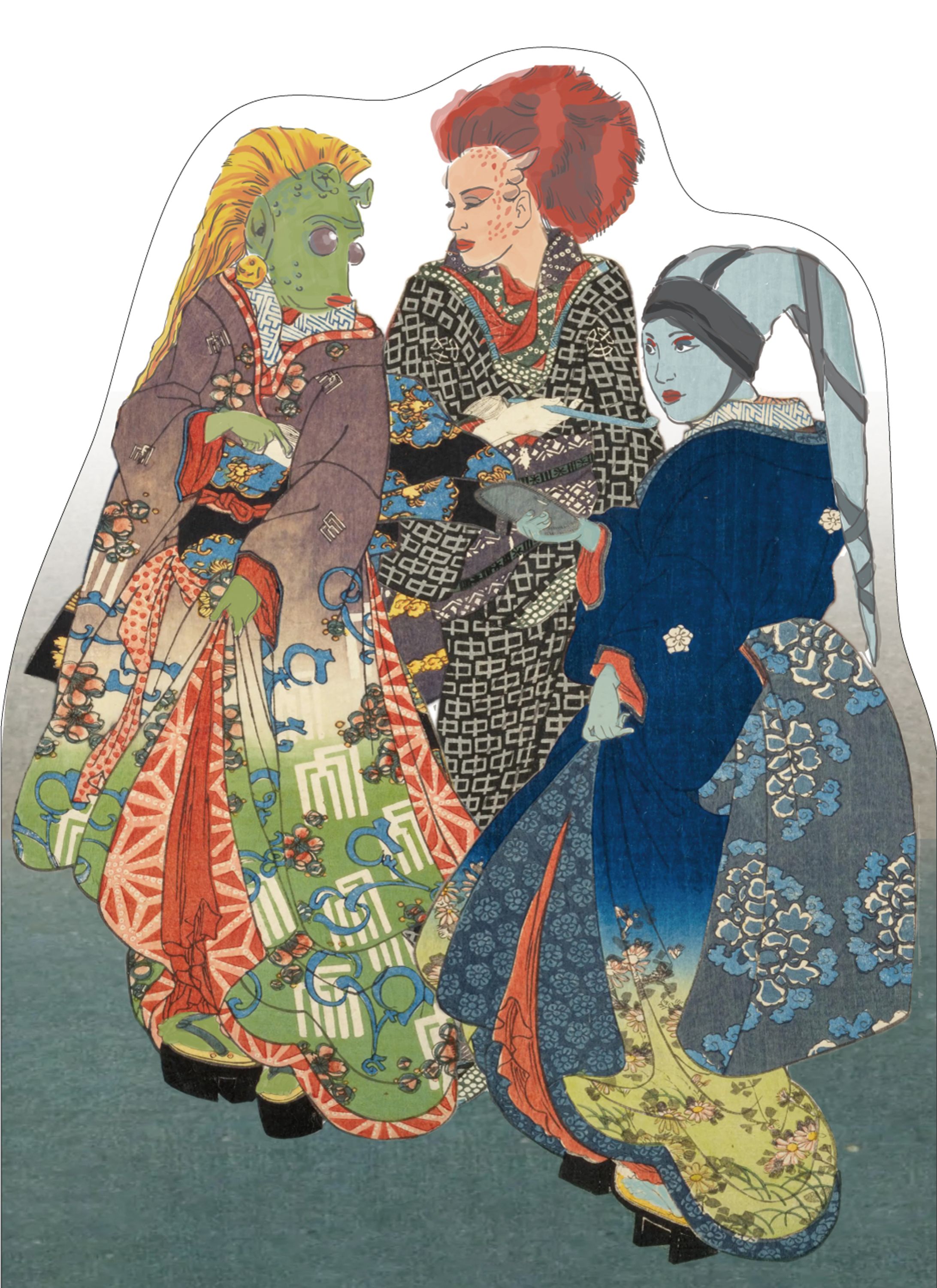 パーティー会場装飾用ビジュアル制作-1