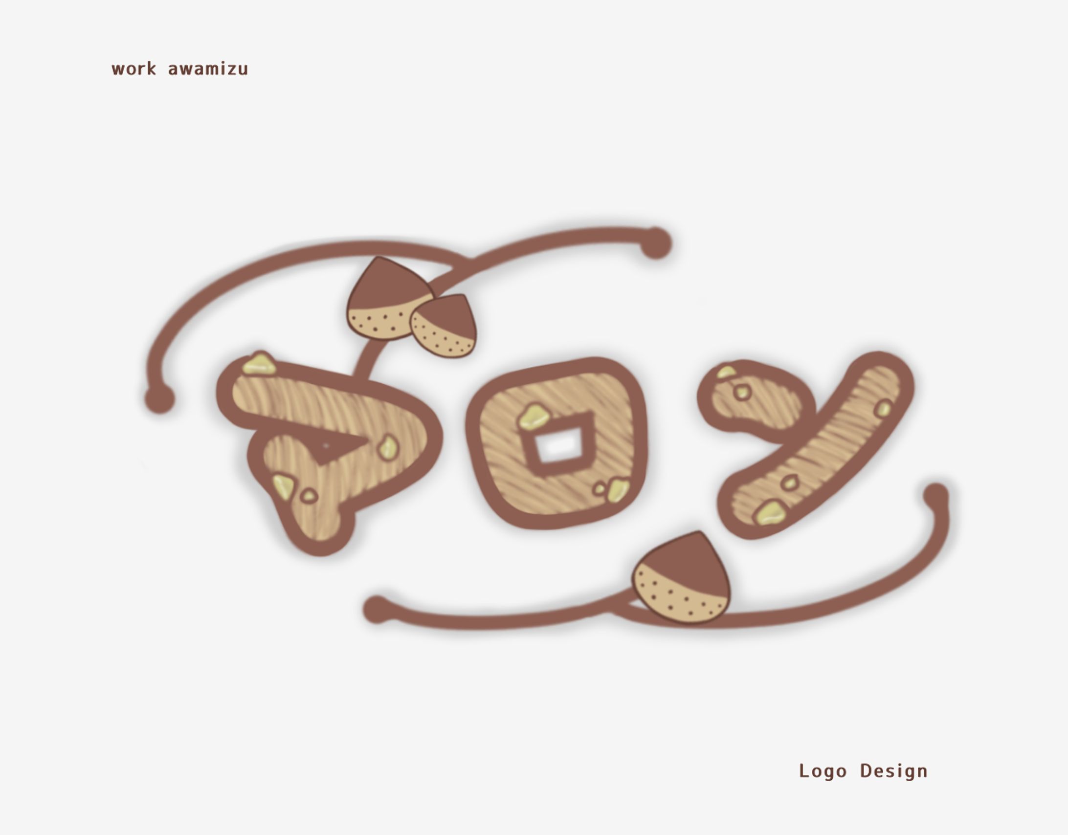 【ネームロゴ】マロン ロゴ-1