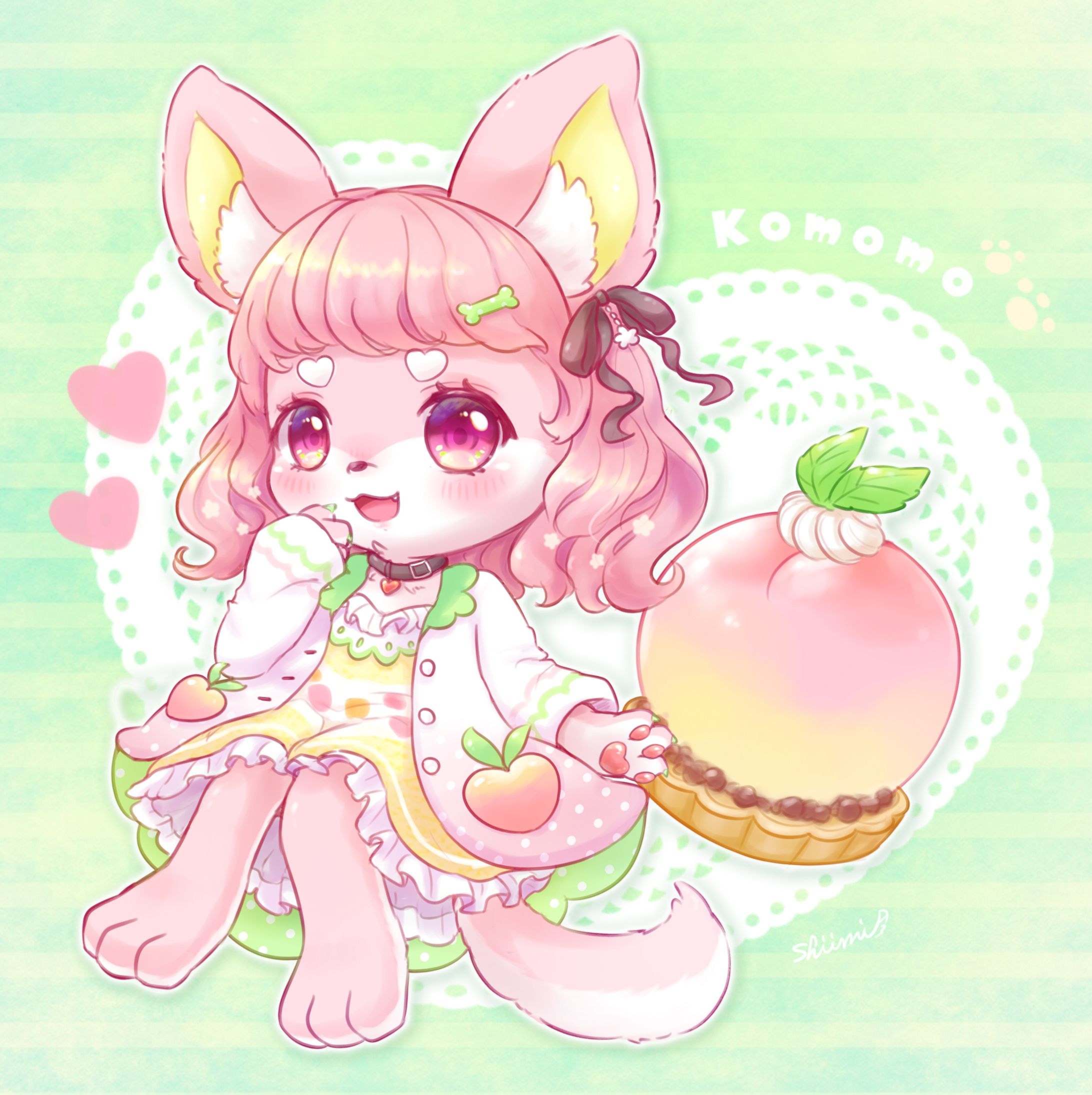 桃犬のこももちゃん-1
