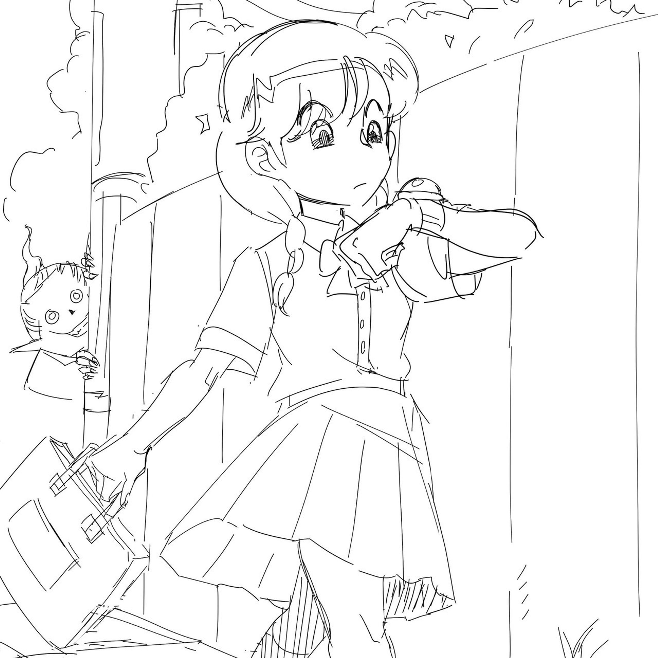 ラフ（二次創作）-1