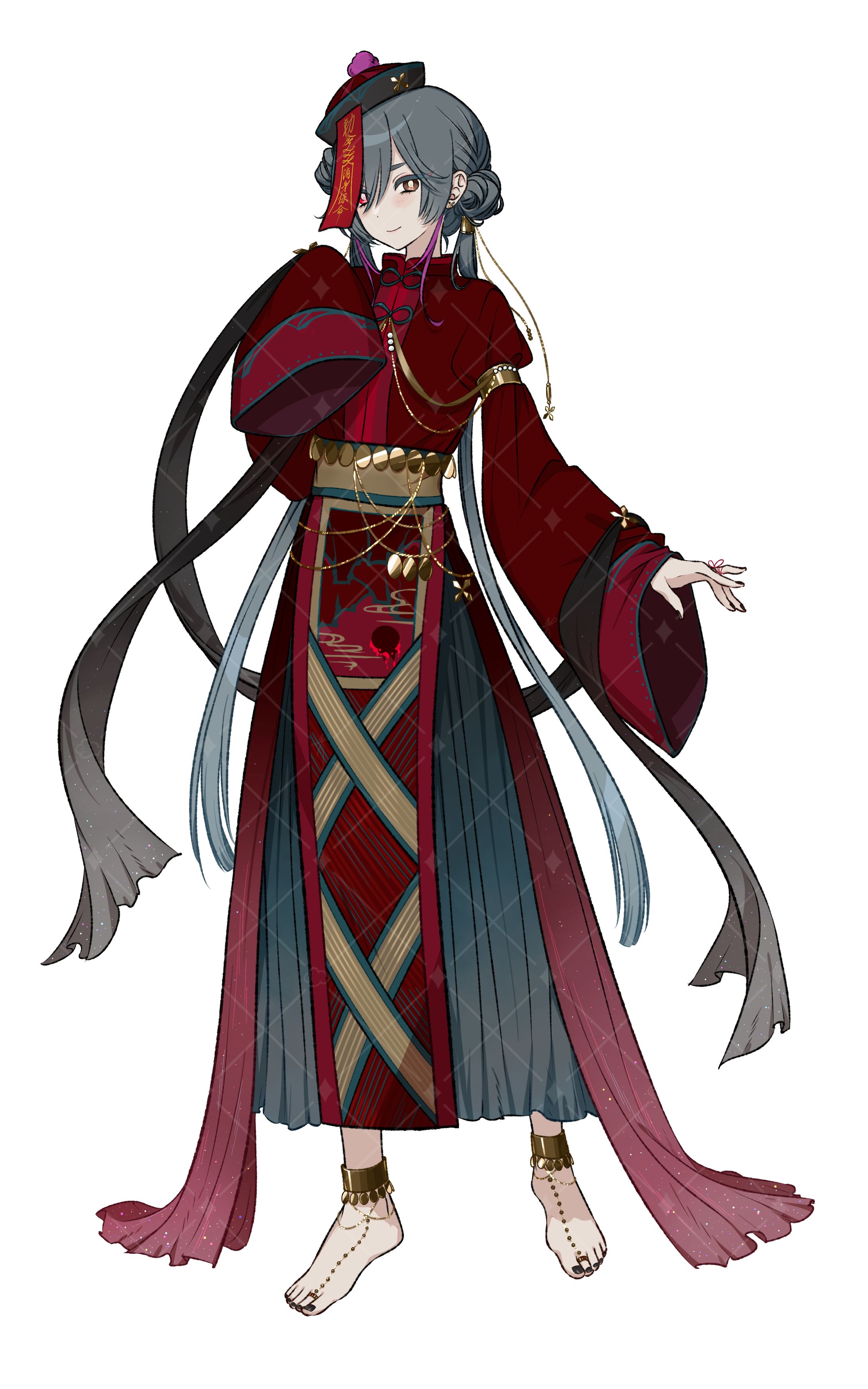 【仕事絵】TRPG用全身立ち絵-1