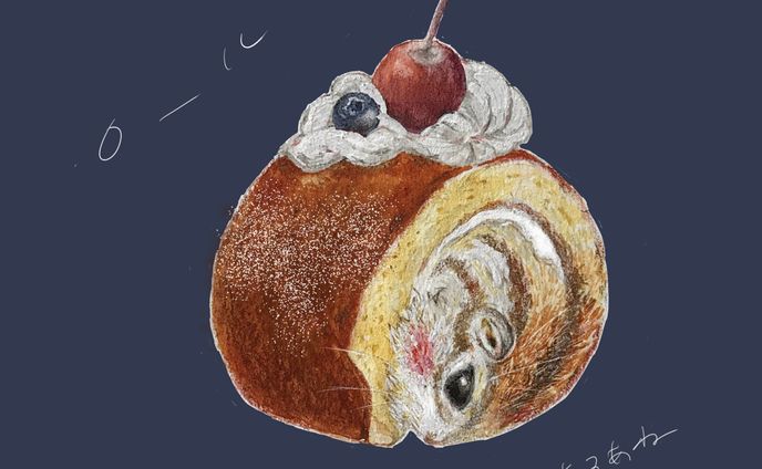 ロール リス ロール ケーキ
