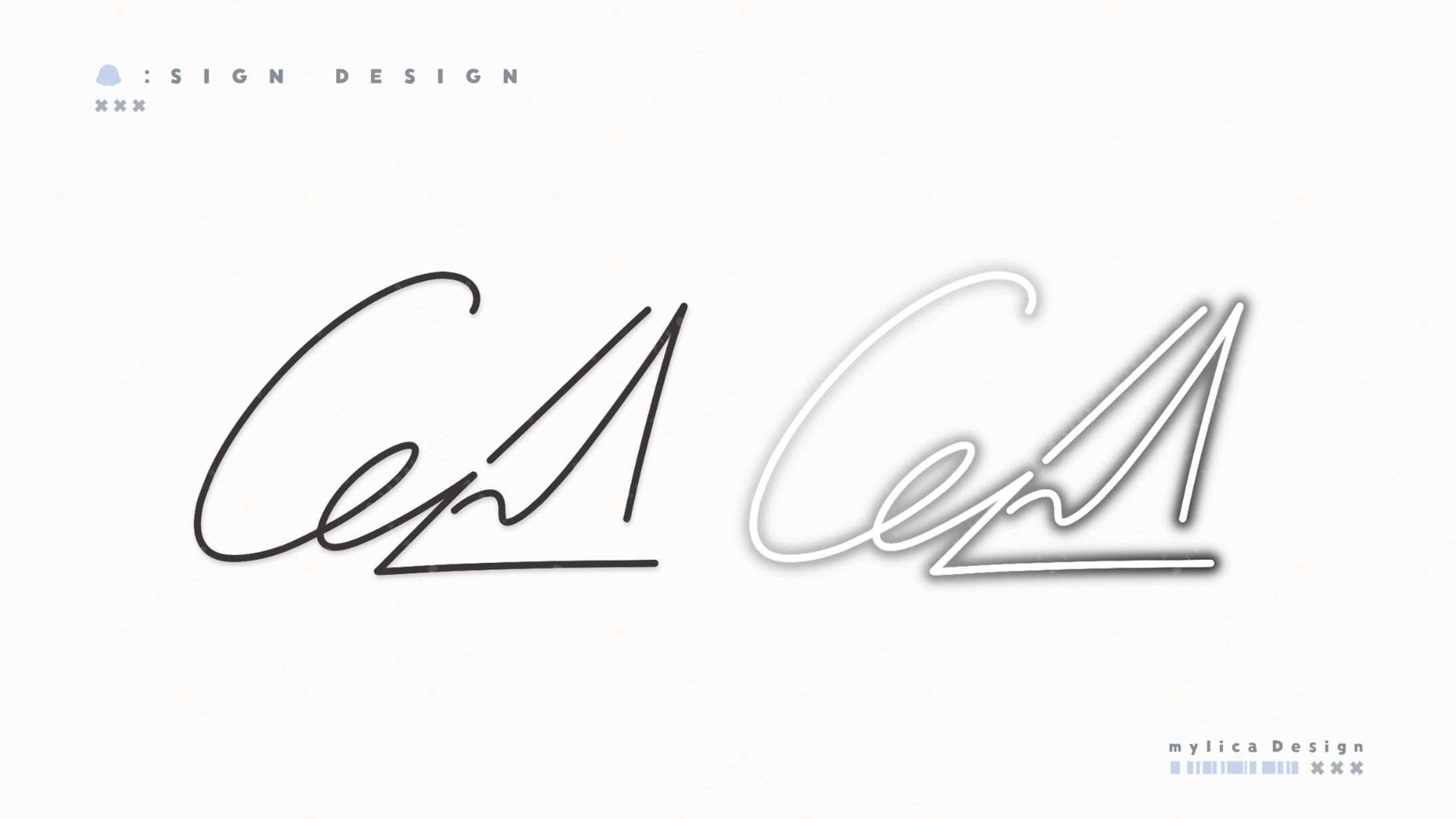 羽風ゆん / SIGN DESIGN-1