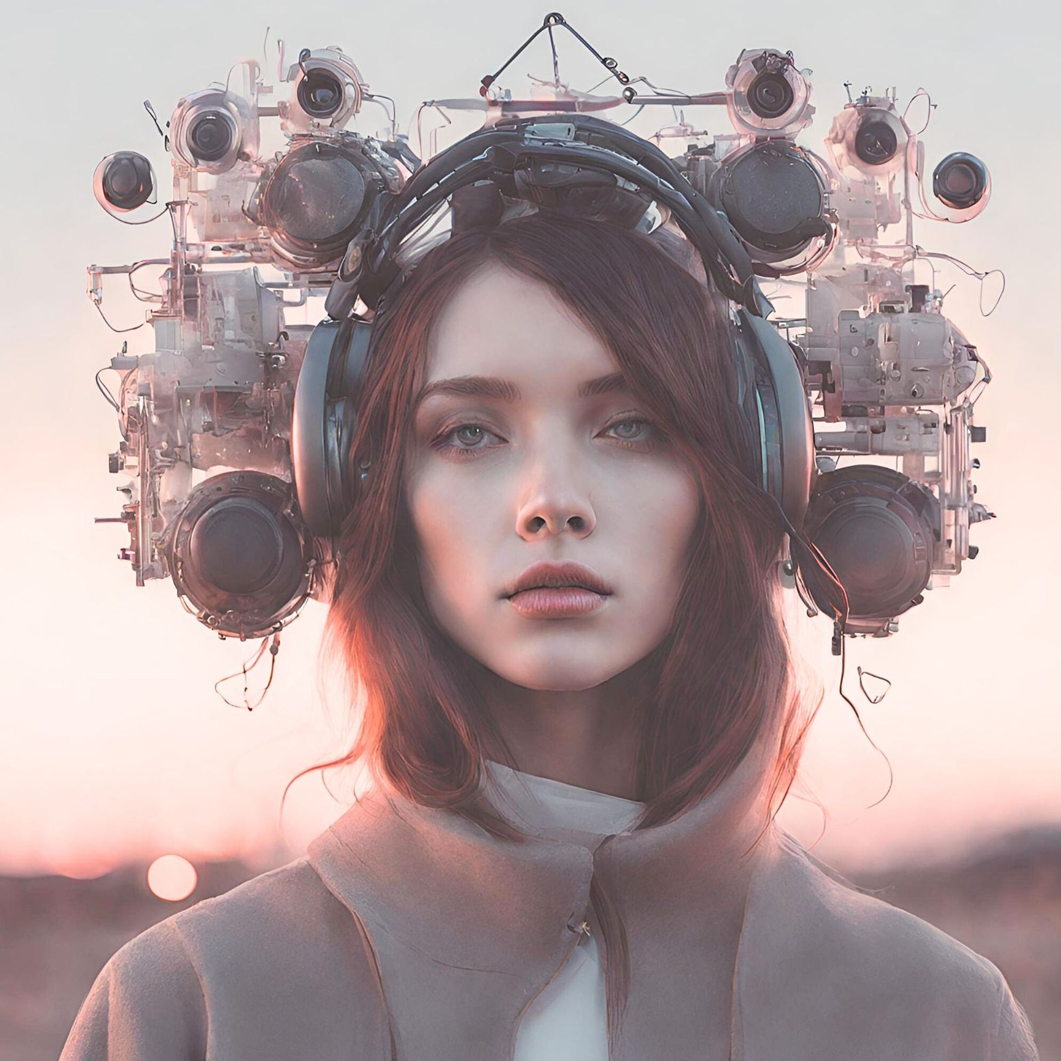AIアート作品 - Ambient Girls-1