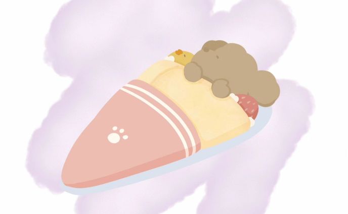 糖分摂取して1週間頑張りましょ〜🍰🍴⁡
⁡⁡
⁡ #クレープの日
⁡⁡
⁡#オリジナルグッズ  #イラストレーター  #ゆるイラスト  #かわいいイラスト  #いらすとぐらむ #トイプードル  #ひよこ  #いちご  #BASE  #minne #문구사장  #Illustrator  #drawing