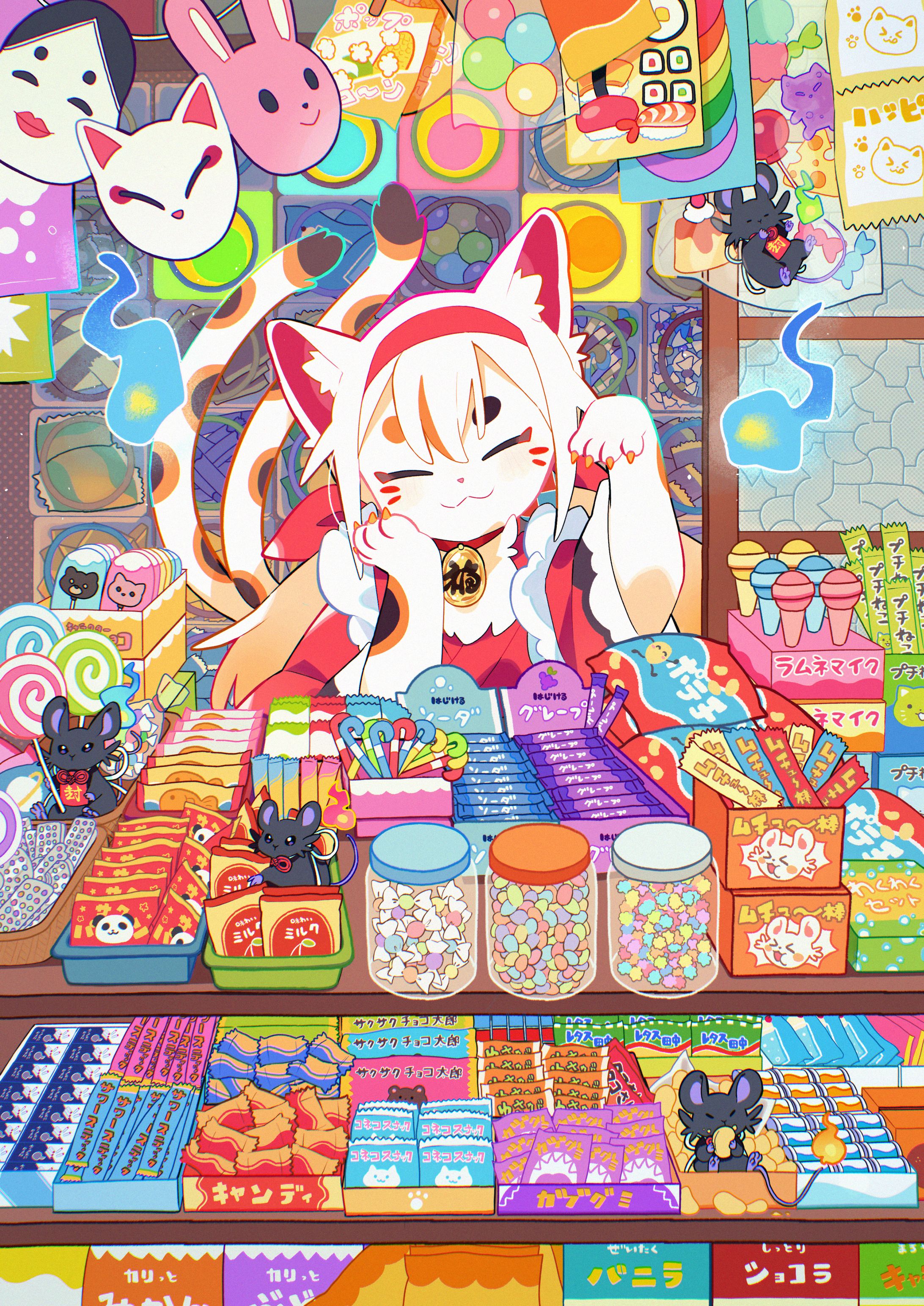 寄ってらっしゃい🐈🍬-1