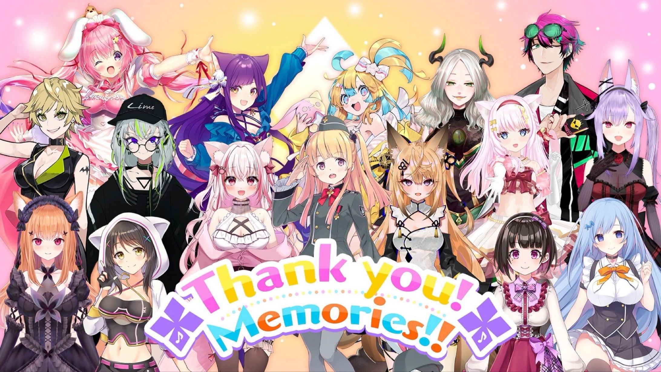 Thank you!Memories!出演/終了-1