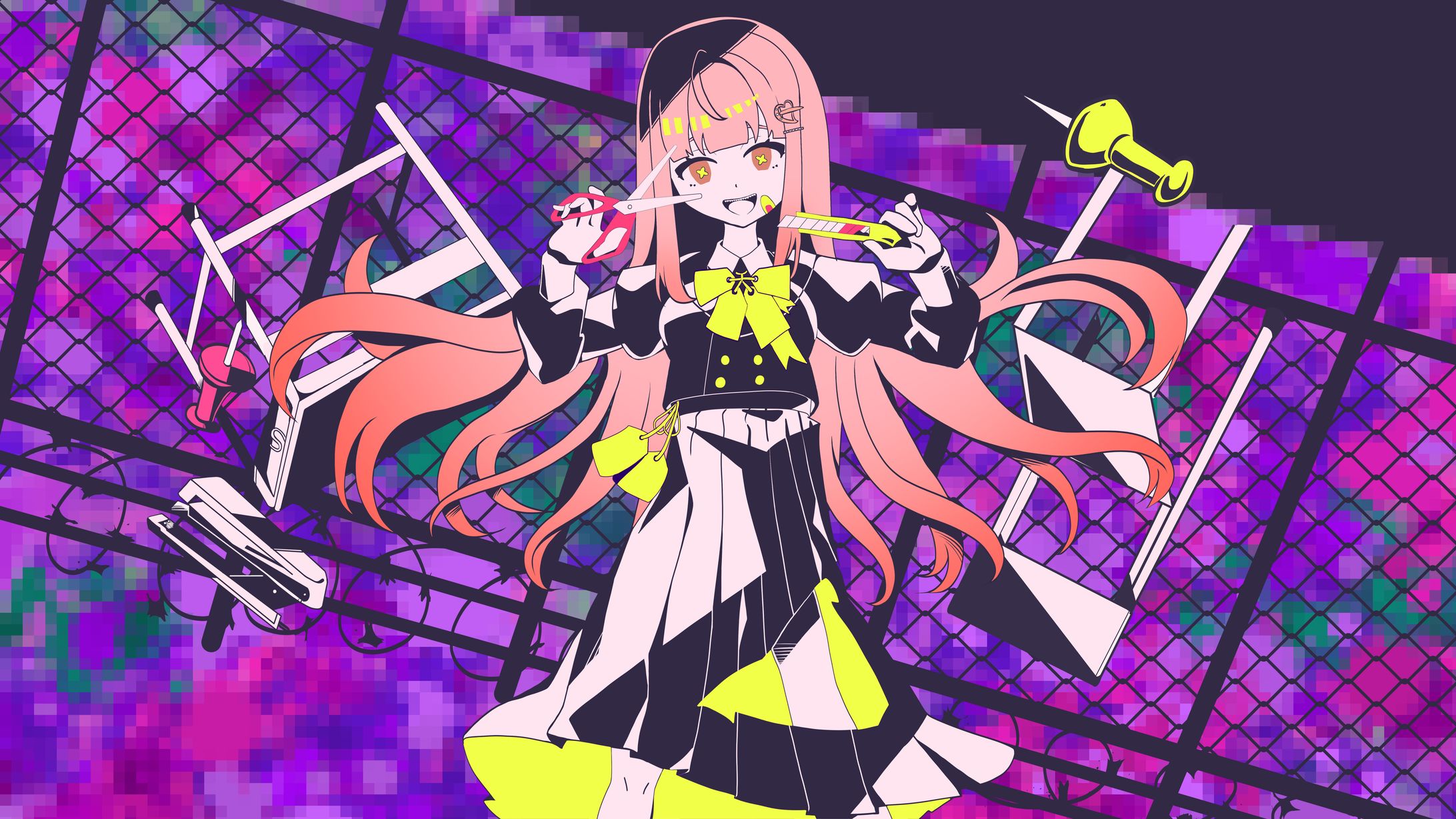 歌ってみたイラスト(絵柄寄せ)-1