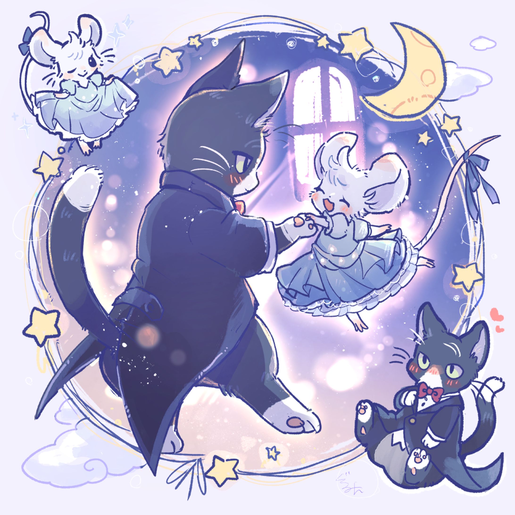 skeb OCイラスト作品19-1