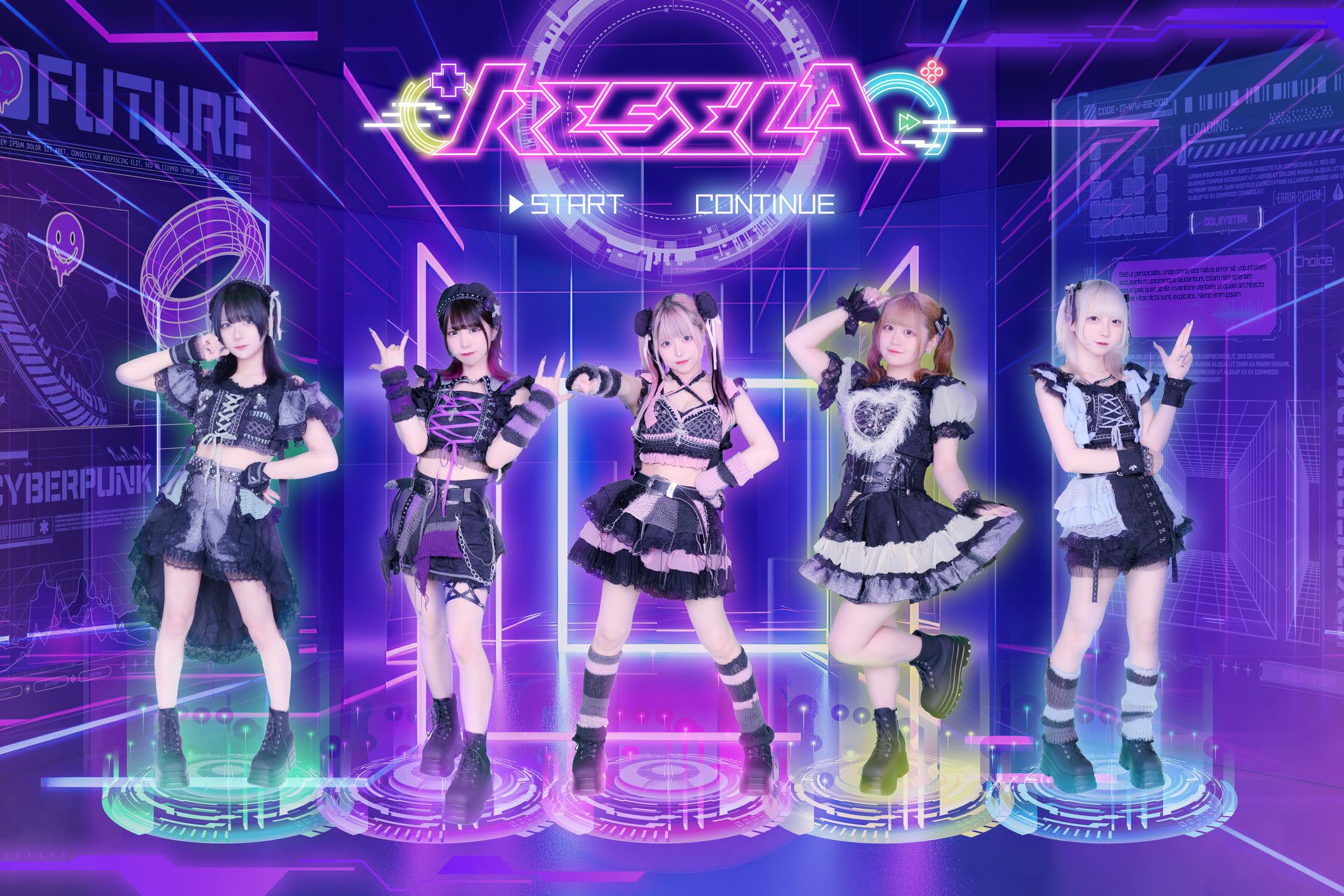 RESELA ロゴ/アーティスト写真-1