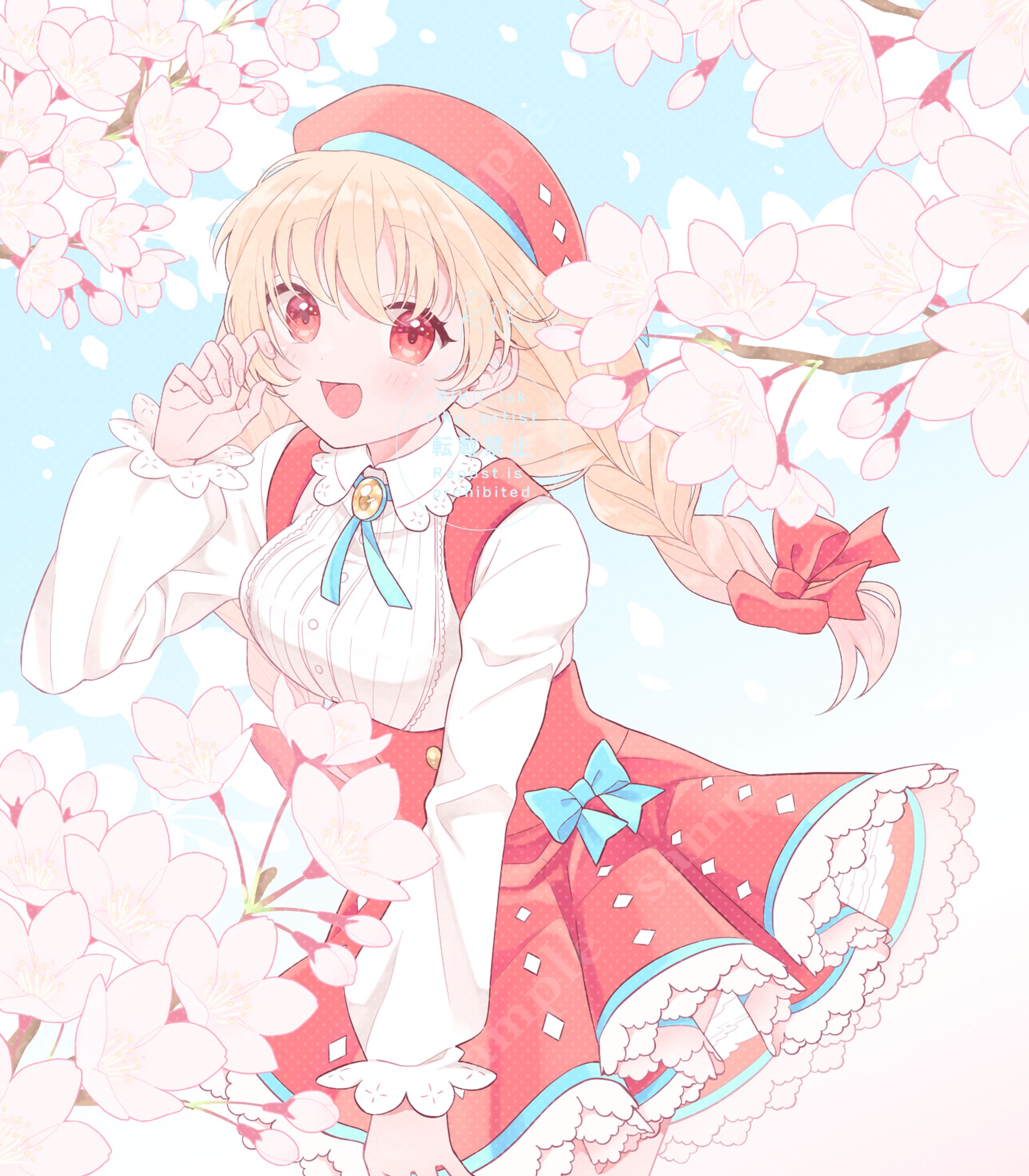 キャライラスト(腰上)-1