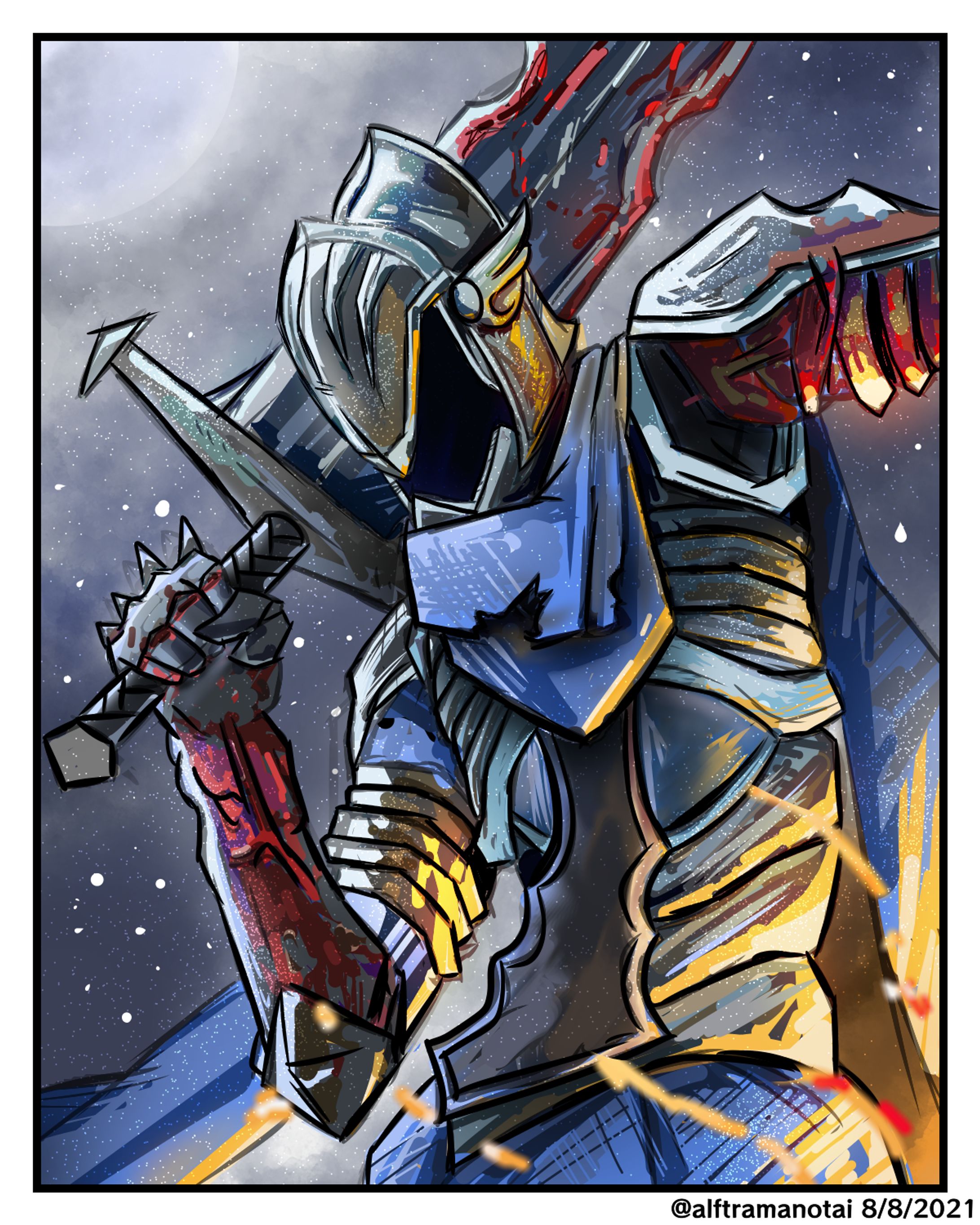 Old concept of the Silver Moon Night-1