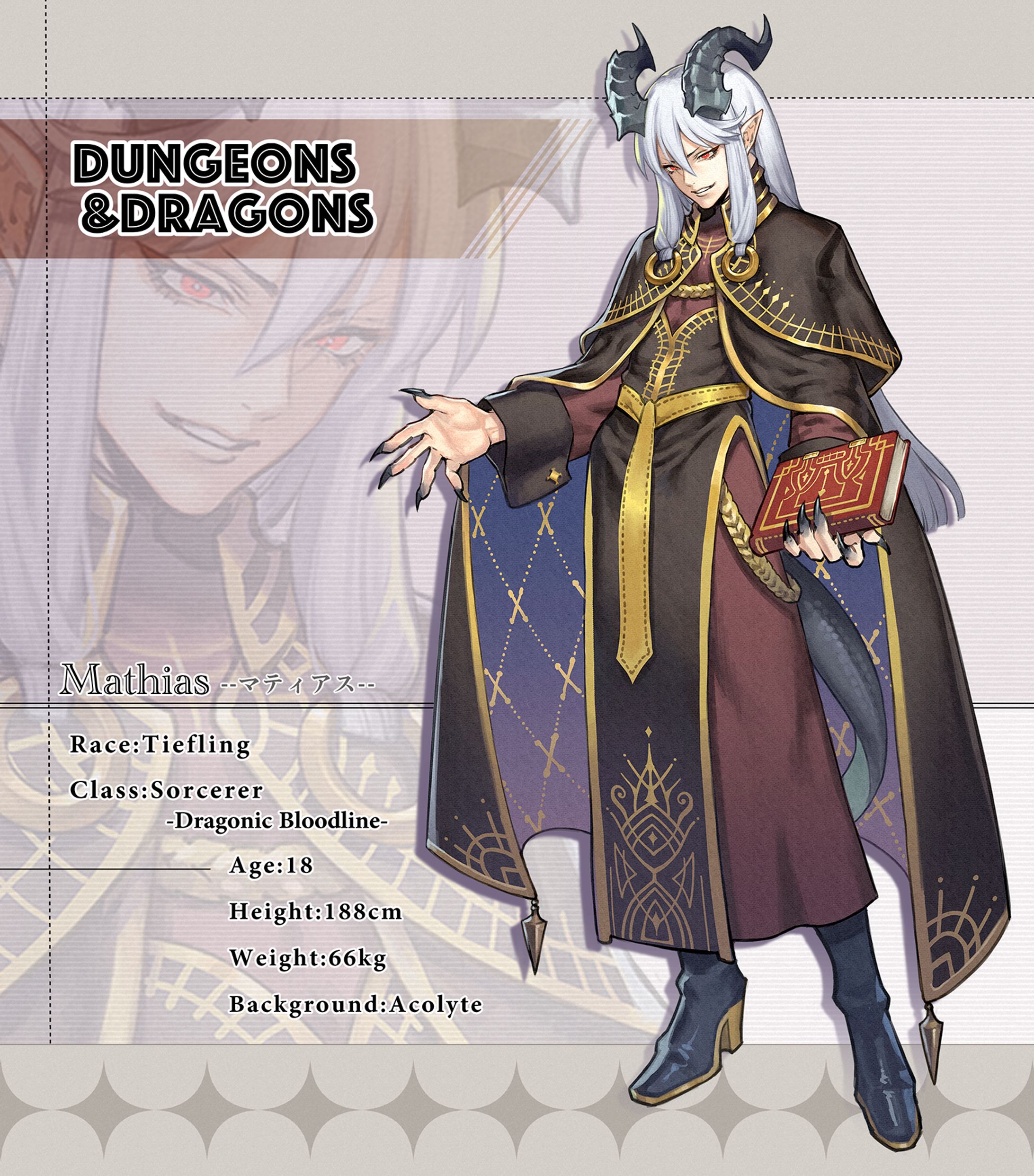 【ファンタジーキャラクター】ソーサラー-1