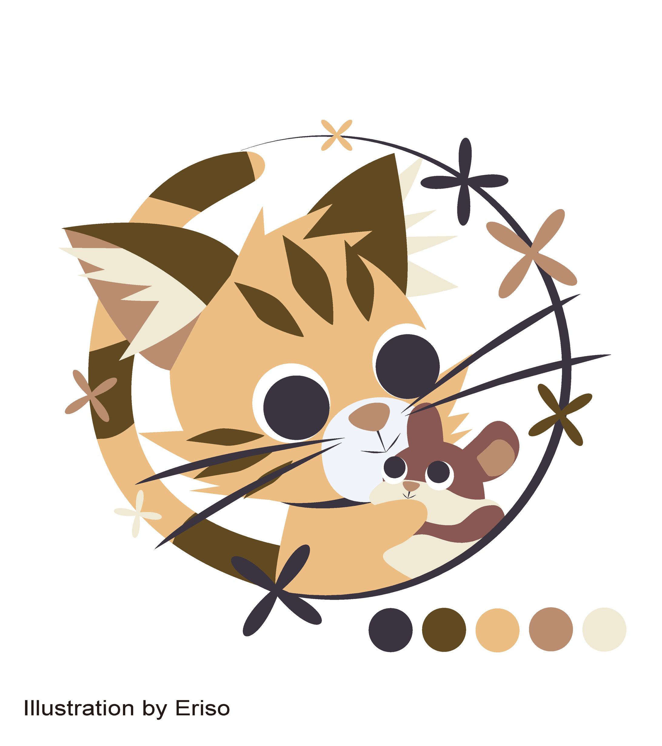 Cat＆hamster -1
