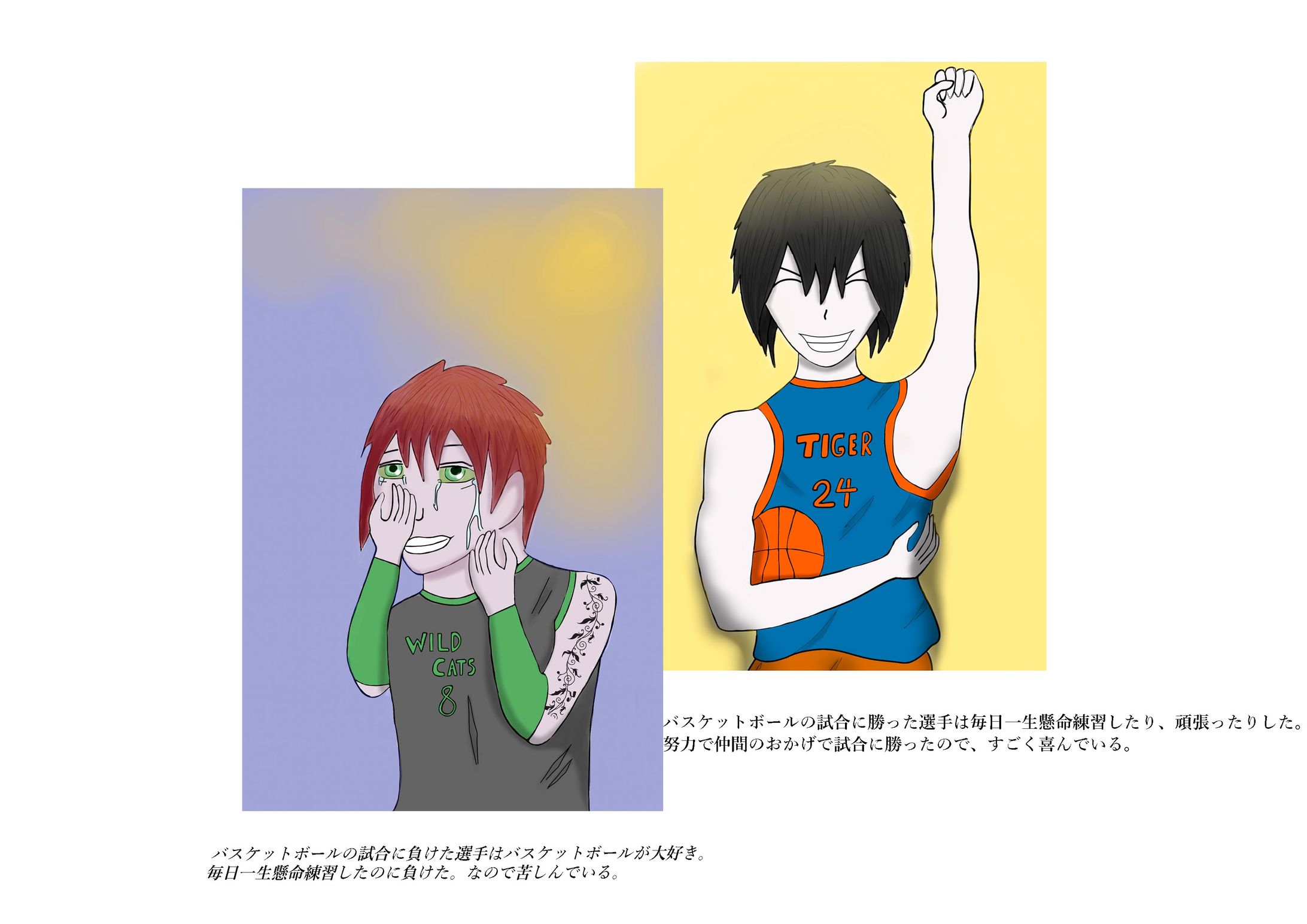 キャラクターの表情-1