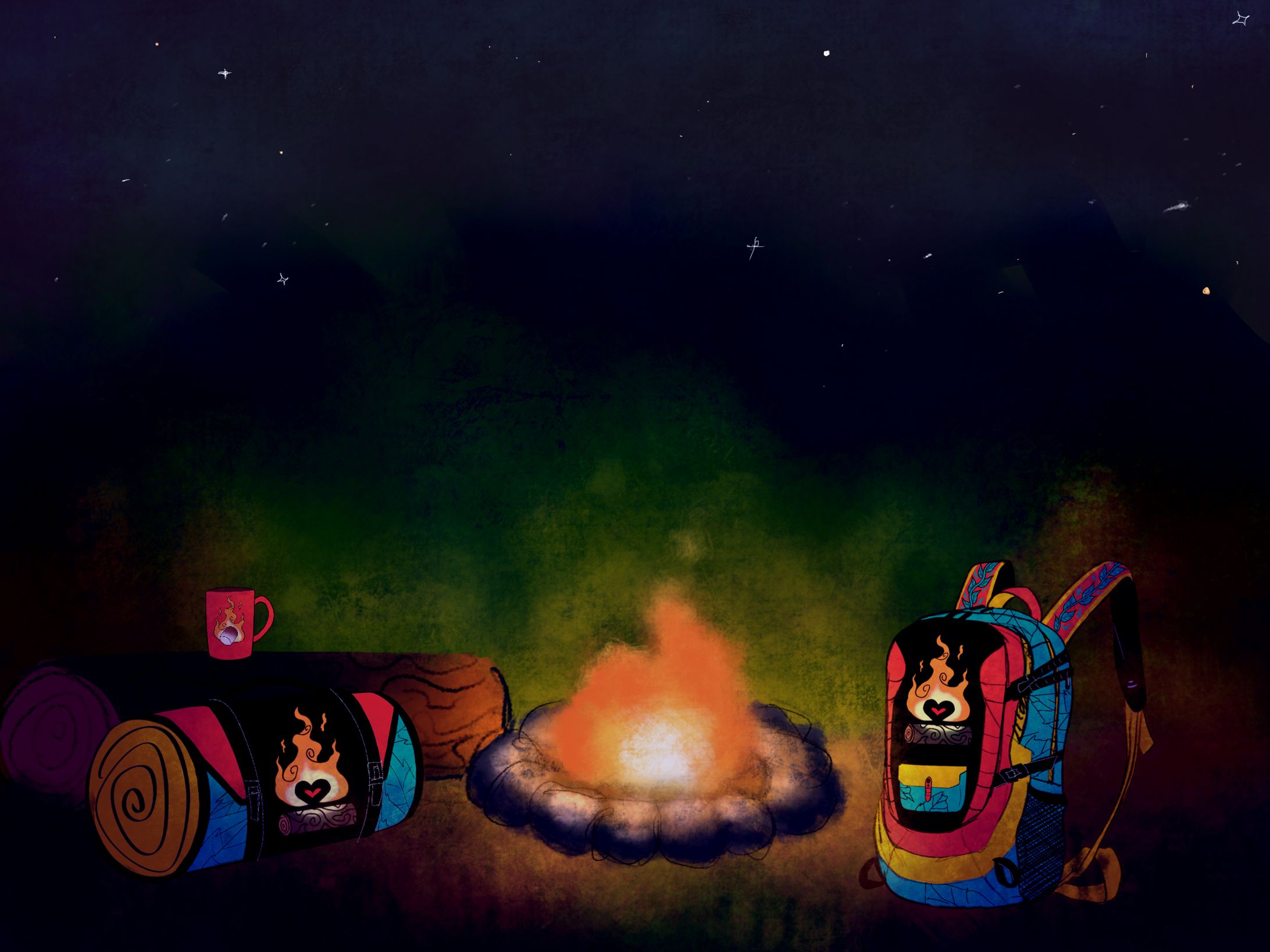 Camping Scene (Classwork)-1
