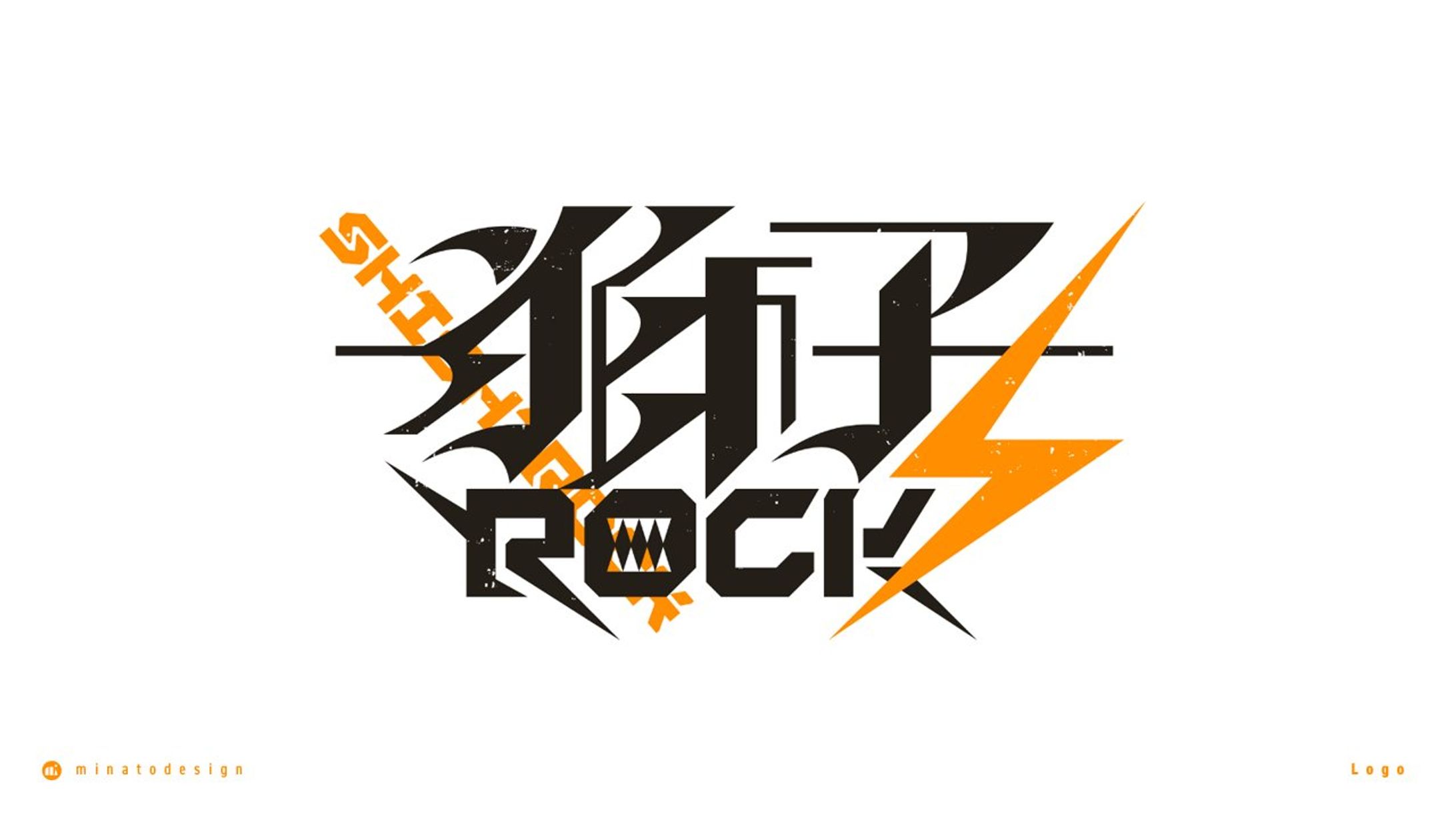 #獅子神レオナ3Dリニューアル ライブ「獅子ROCK⚡️」のロゴデザイン-1