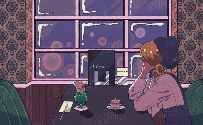 歌ってみたMVイラスト『待つわ / あみん』
