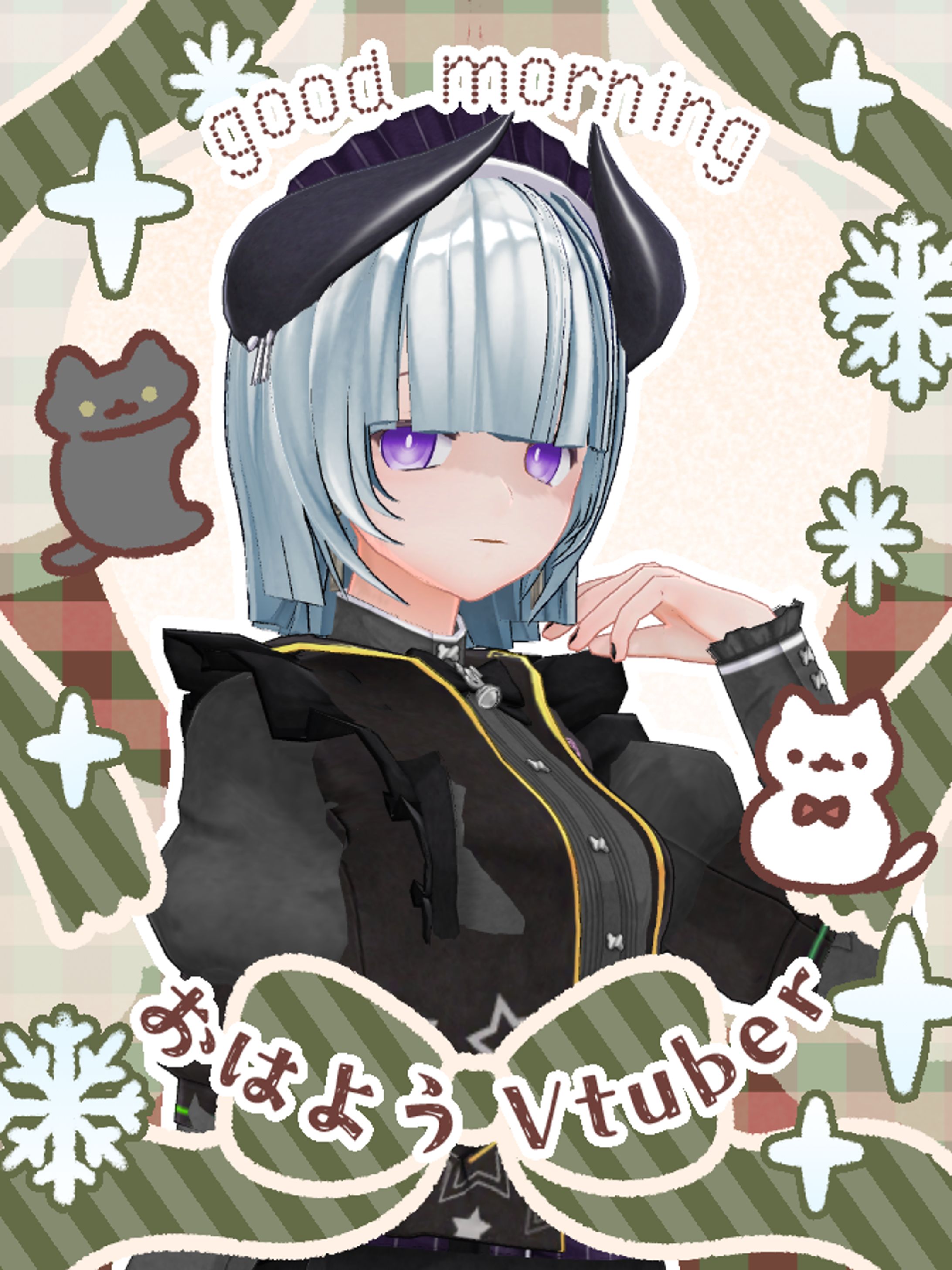 【おはVおやV素材】冬-1