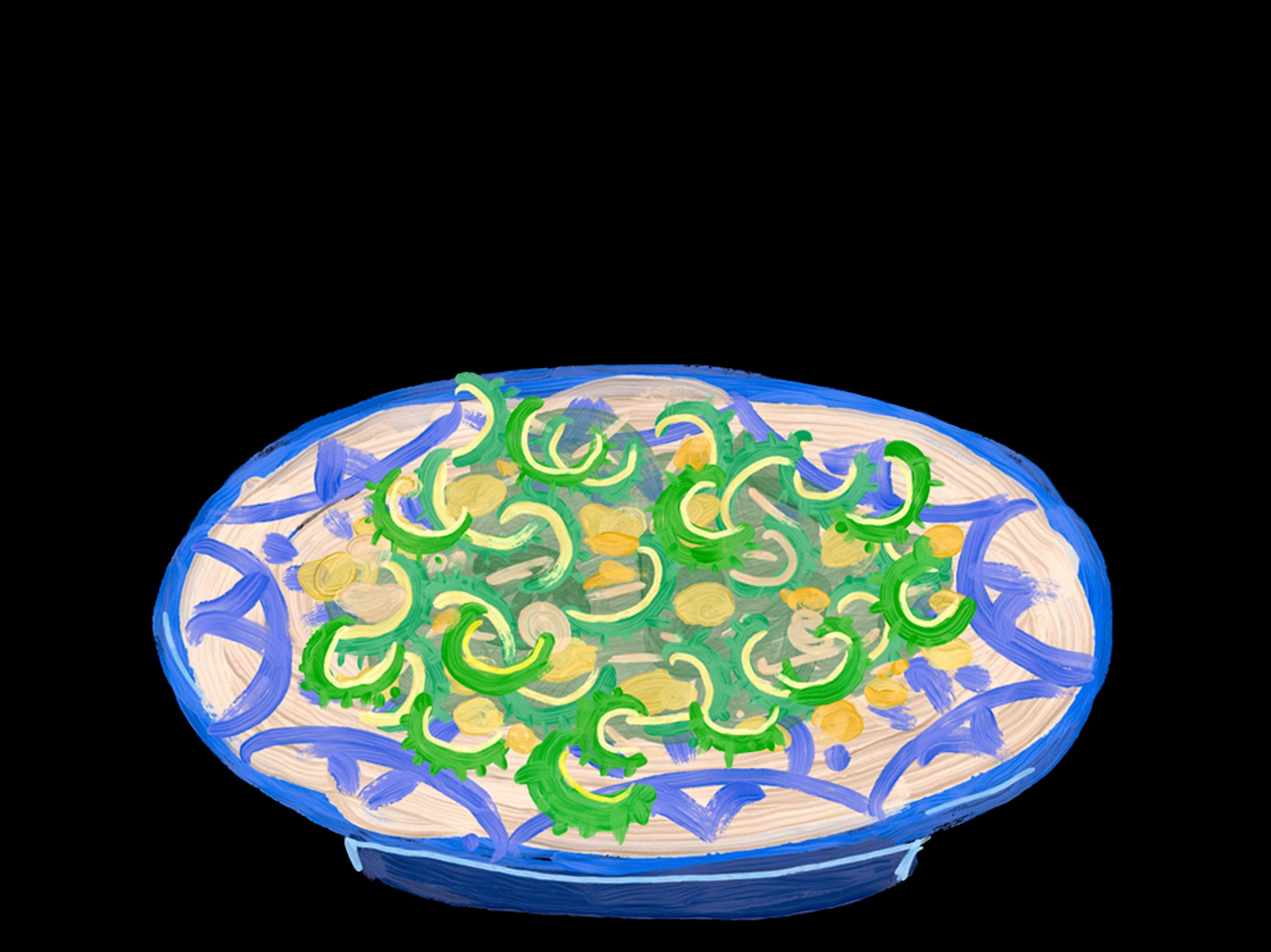 沖縄料理のイラストカット-1