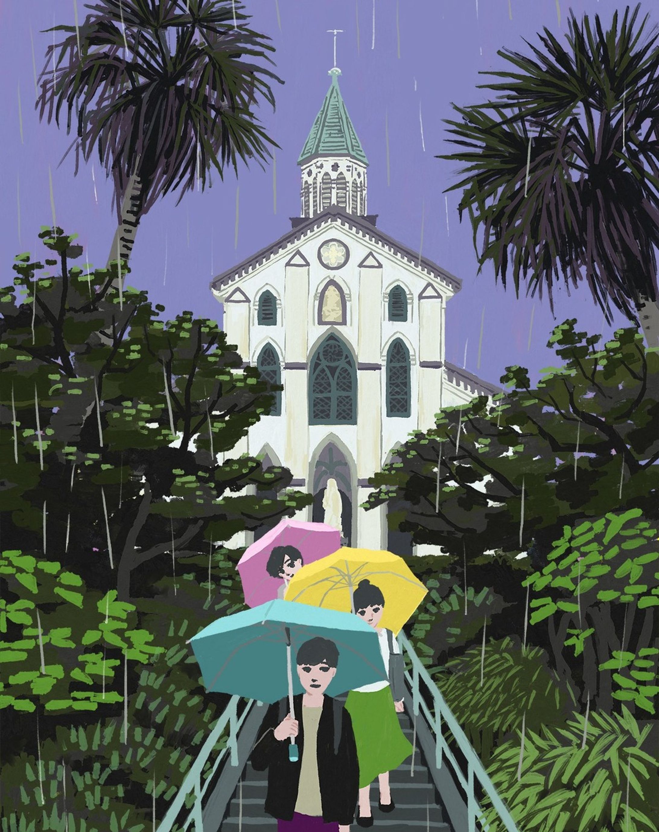 Rainy day in Nagasaki 長崎はずっと雨だった-1