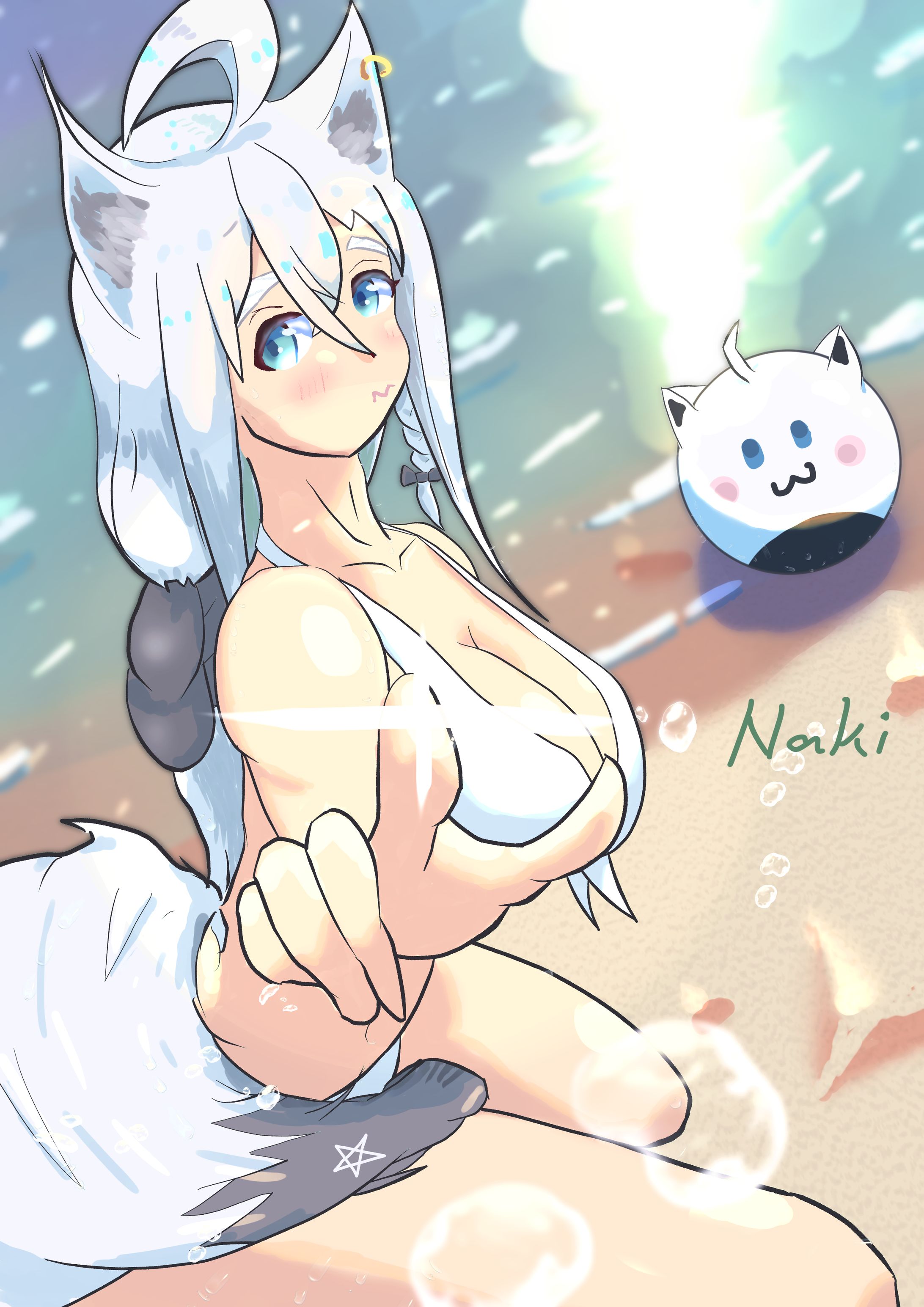 水着フブキちゃん！-1