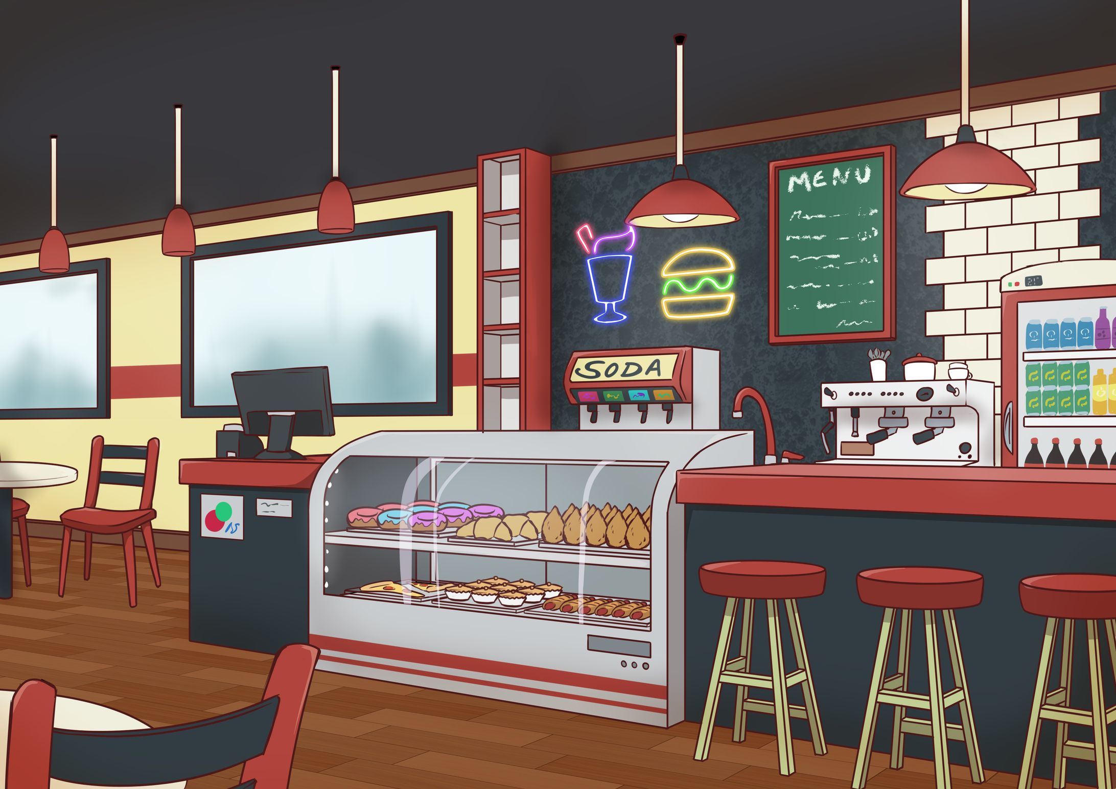 VN Backgrounds + Character Designs-1