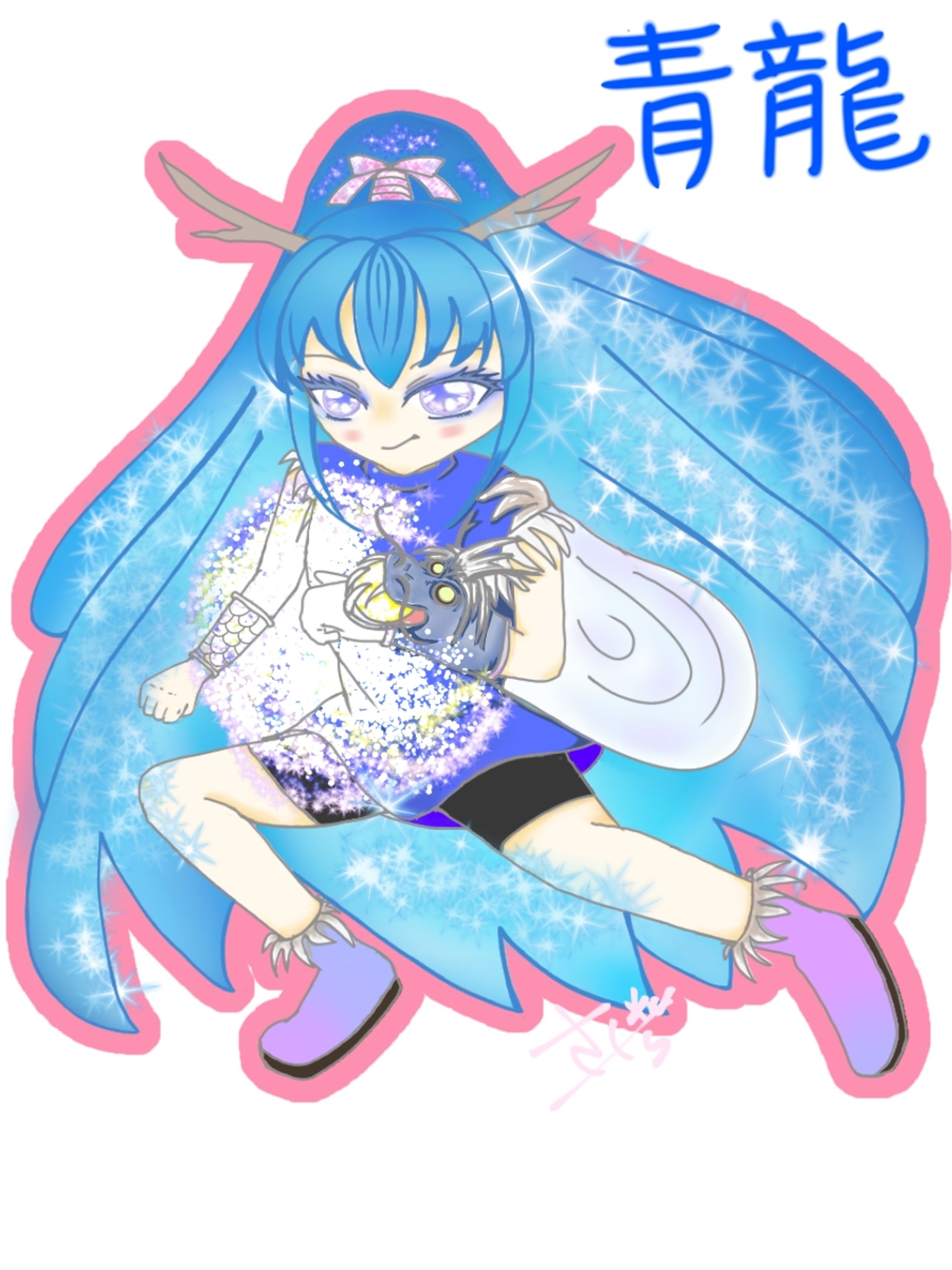 デジタルイラストsample画像⑫-1