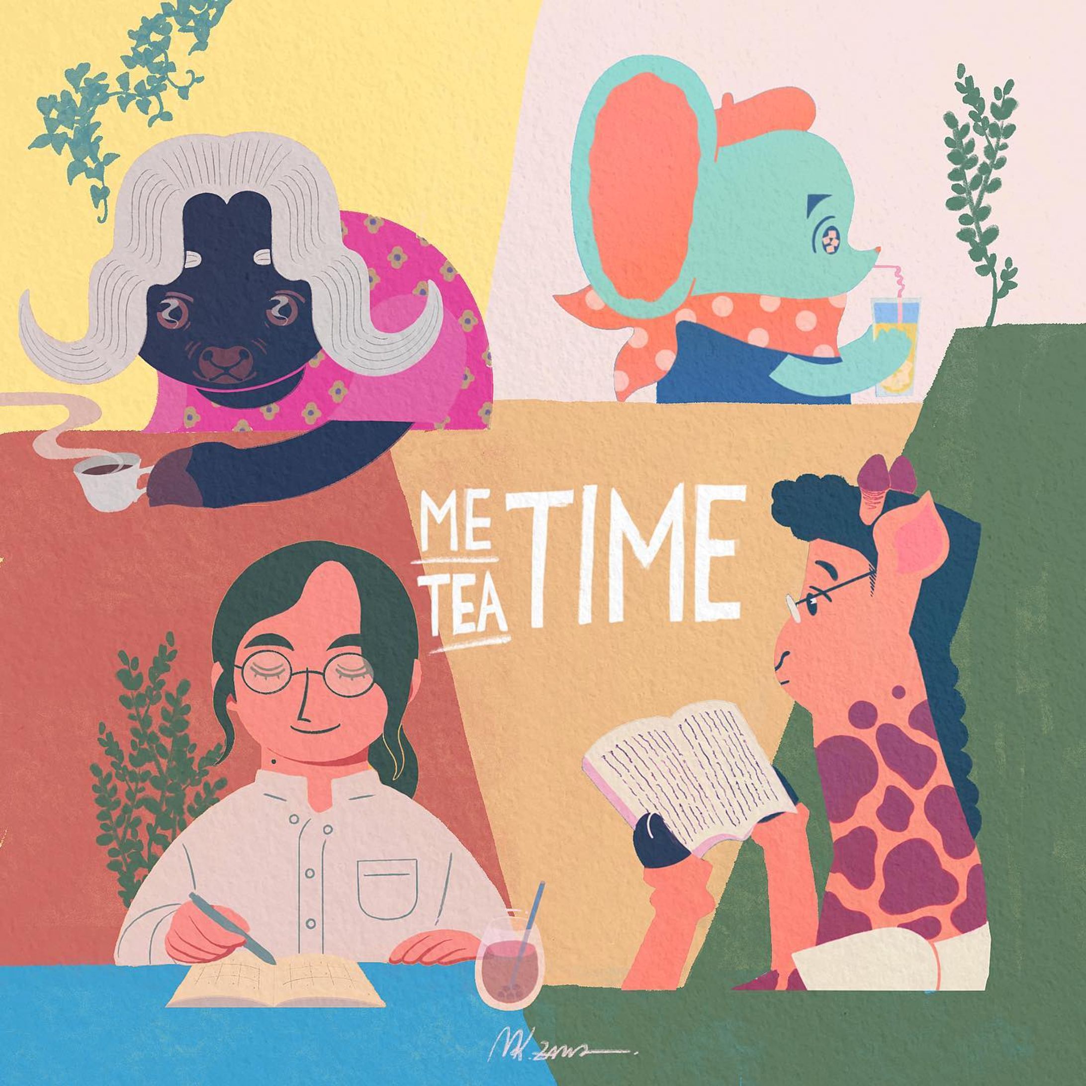 Tea time is Me time🍵☕️📚

#illustration #graphicdesign #art #design #sketch #drawing #artwork  #drawing #illustrationart #procreate #teabreak #teatime #metime #coffee #coffeetime #coffeebreak #cafe #珈琲 #カフェ #喫茶店 #咖啡 #イラスト-1