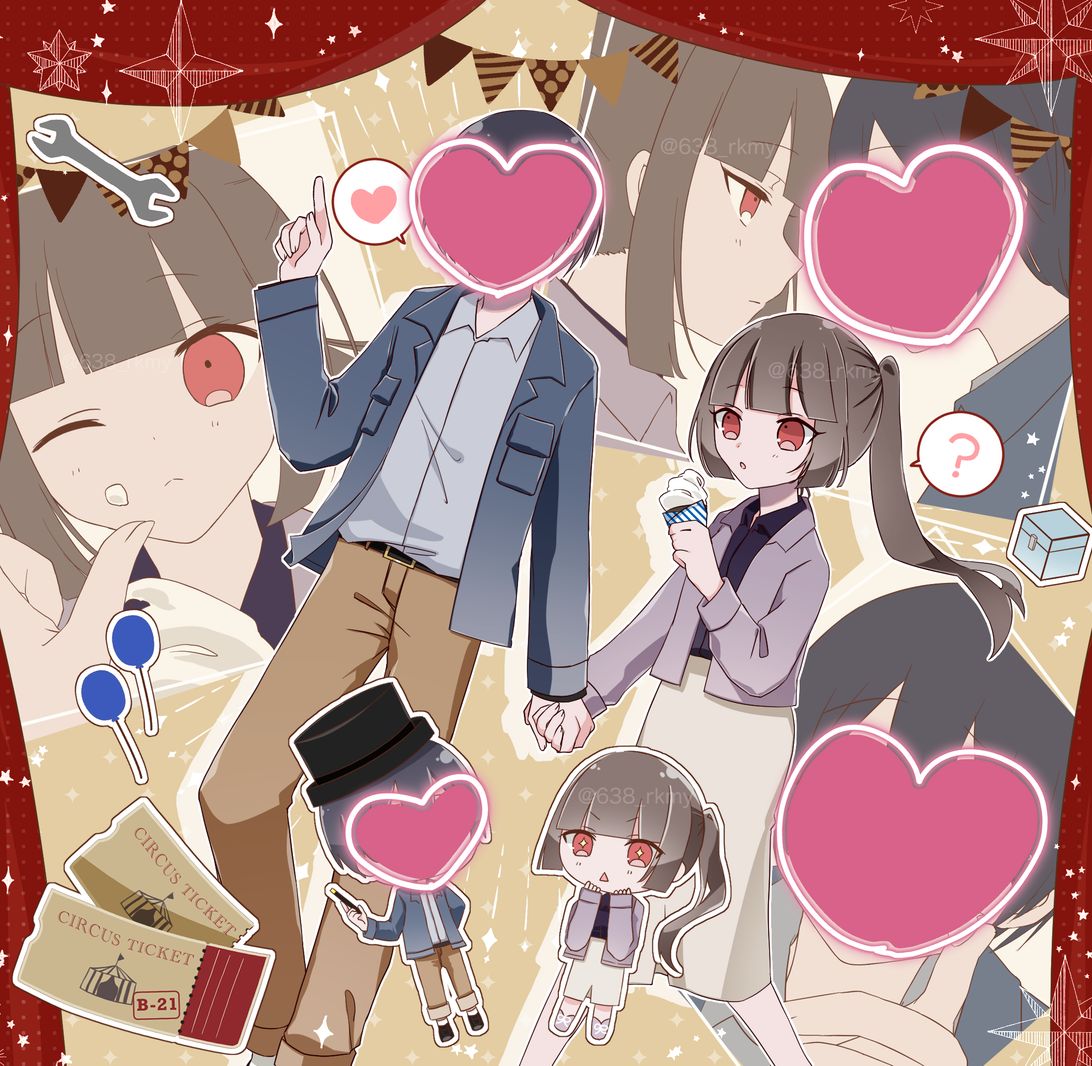 「夢現」 八頭こほり アクリル画 女性の肖像 フレーム付き 八頭こほり Kohori Yazu