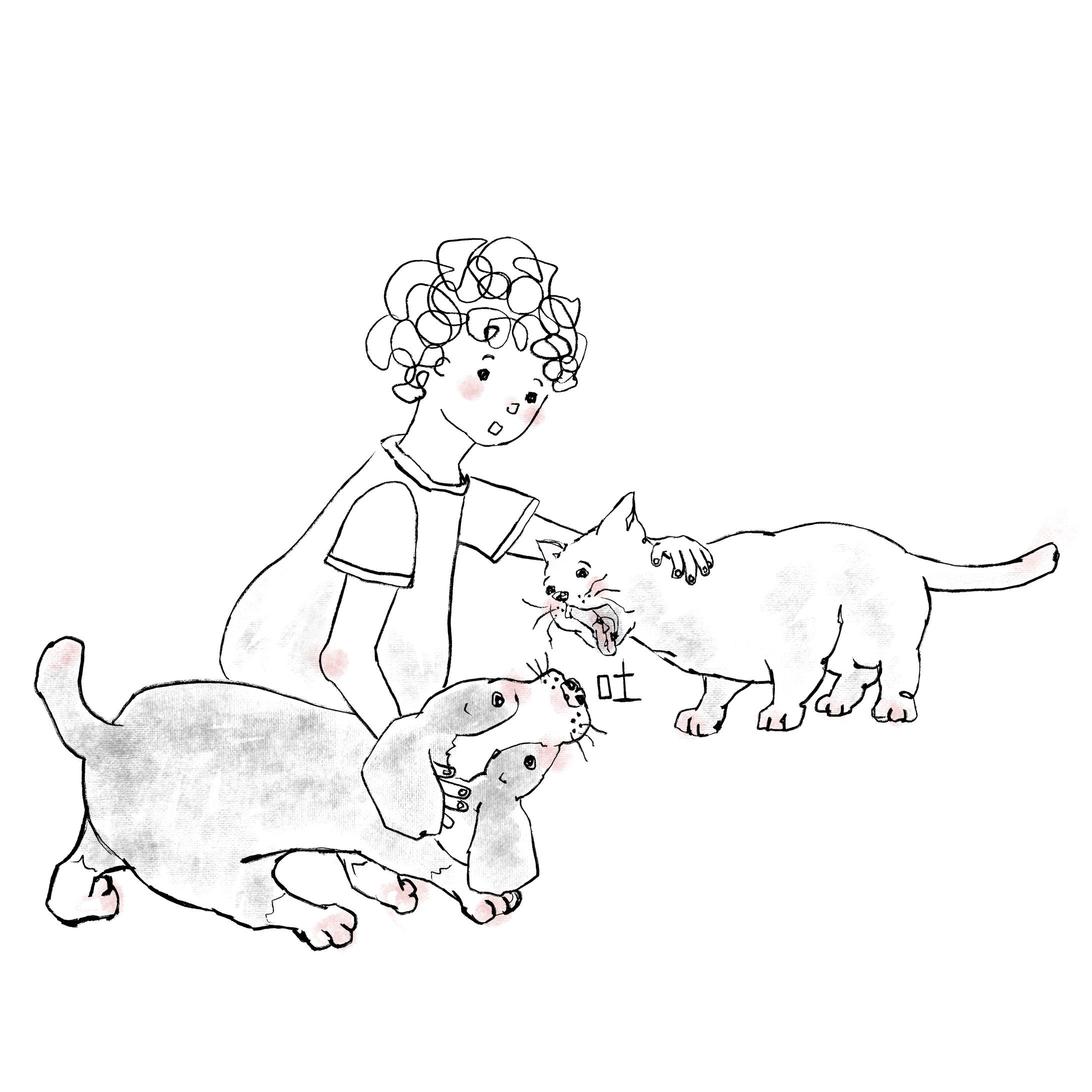 curious dog-1
