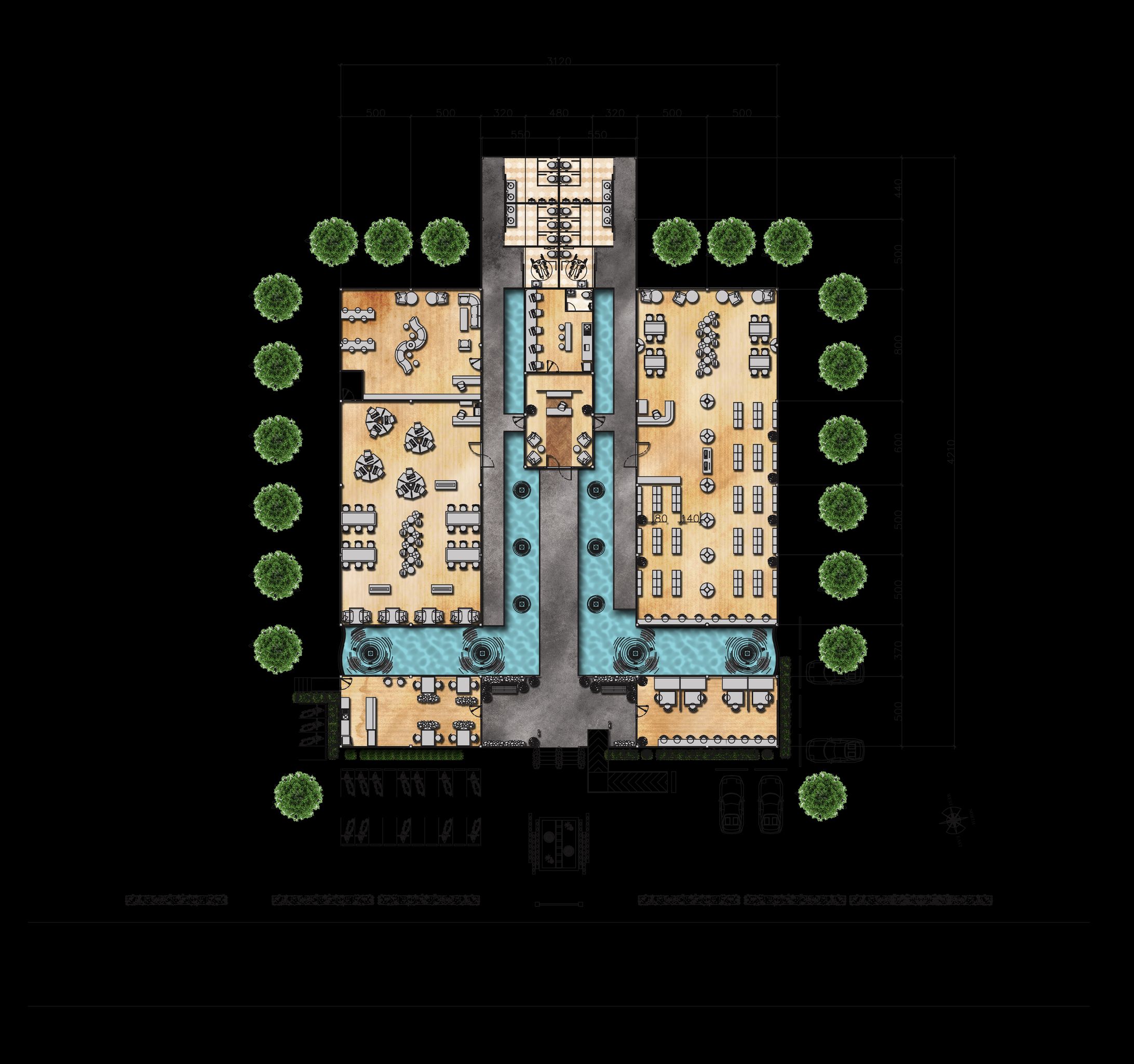 Library - Plan coloring-1
