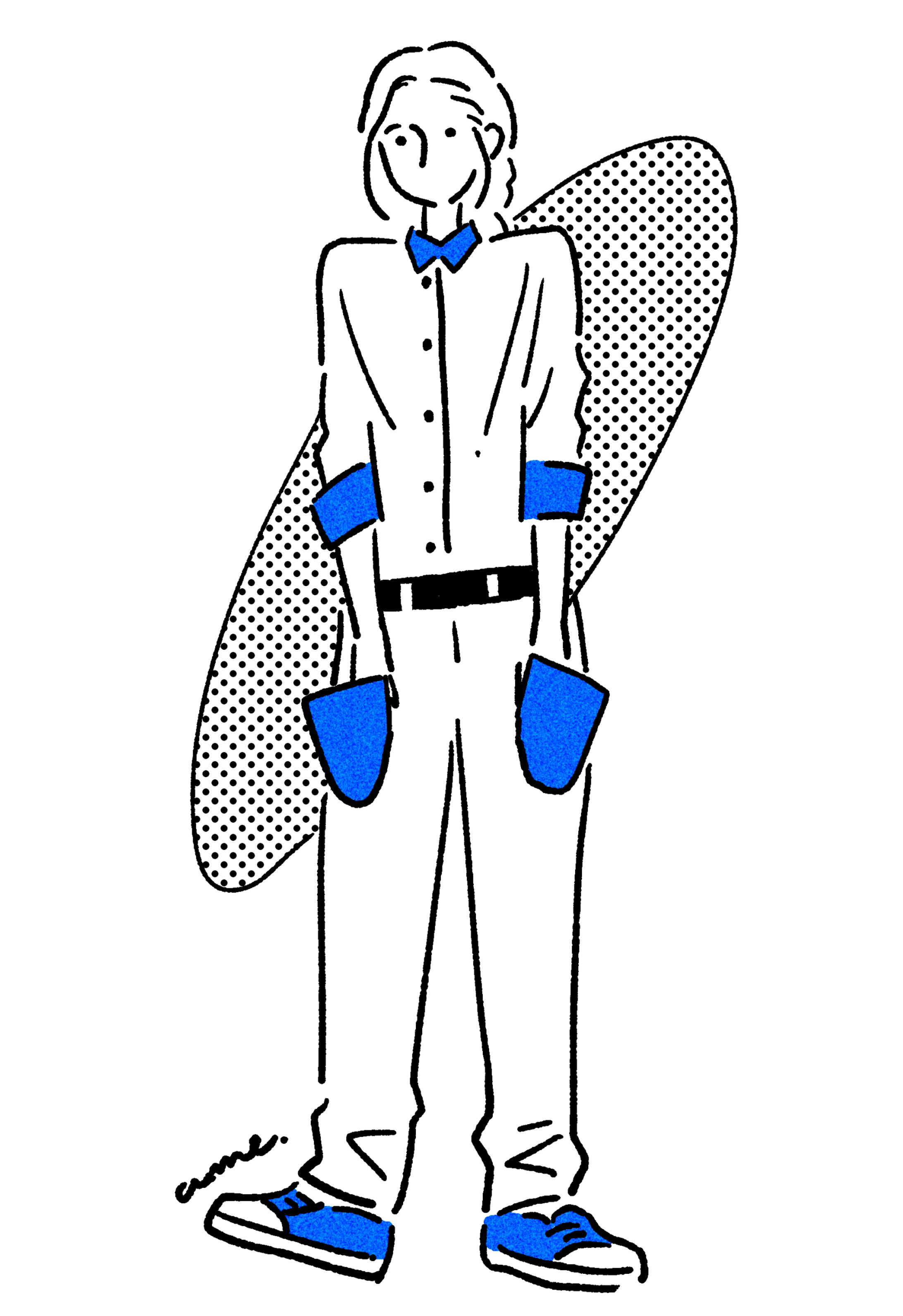 Simple Girls : blue-1