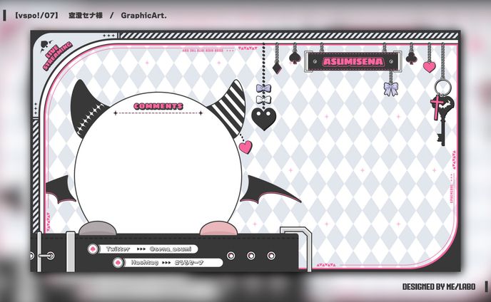 【GraphicArt : vspo! [07] 空澄セナ様】