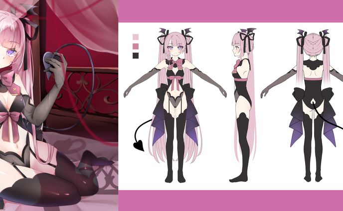 キャラクターデザイン、妖魔の祓い師