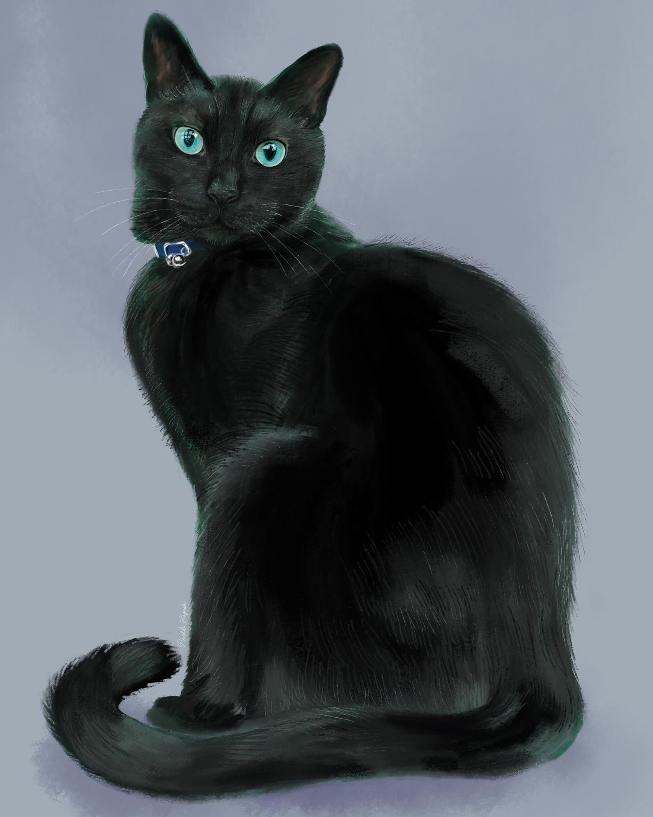 くろねこちゃんを描かせていただきました。

#イラストレーション #イラスト #illustration #ilovemycat #ねこすたぐらむ #catillustration  #catart  #絵画 #artlover  #ねこ好きさんと繋がりたい #にゃんこ部  #おしゃれさんと繋がりたい  #猫好きな人と繋がりたい  #にゃんすたぐらむ  #ねこのいる幸せ  #インテリアアート #猫のいる暮らし #procreate #黒猫 #blackcat #blackcatlove #イラストオーダー #イラスト依頼 #オーダー #有償依頼 #似顔絵オーダー #似顔絵イラスト #ペット似顔絵 #うちのこ-1