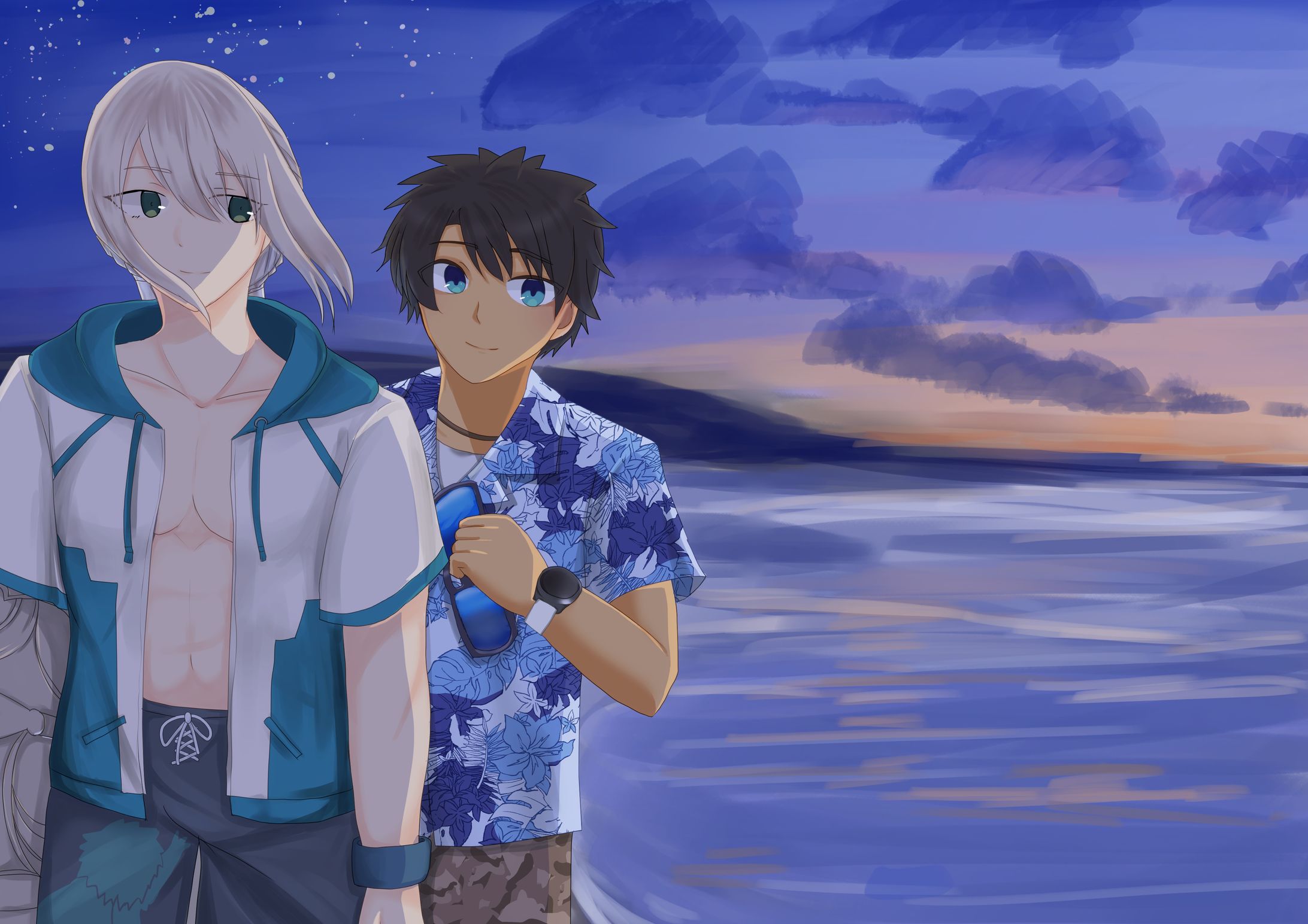 二次創作イラスト-1