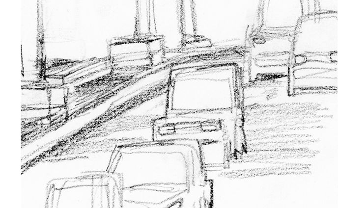 street sketch