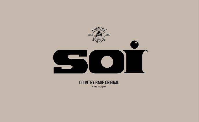 外壁塗り壁材　Soi(ソーイ)ロゴ