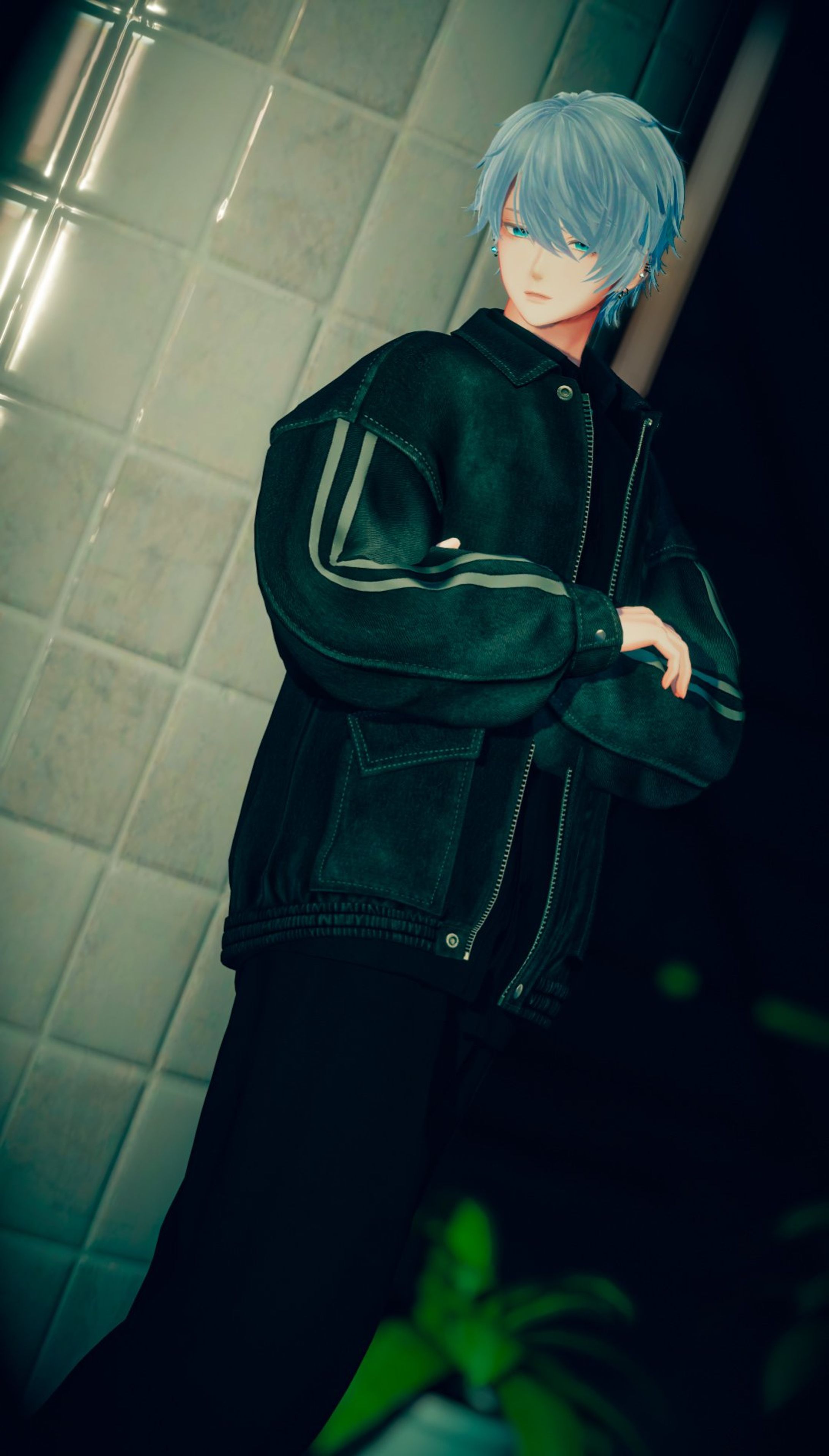 【モデル・PR】OGRE_DenimBlouson-1