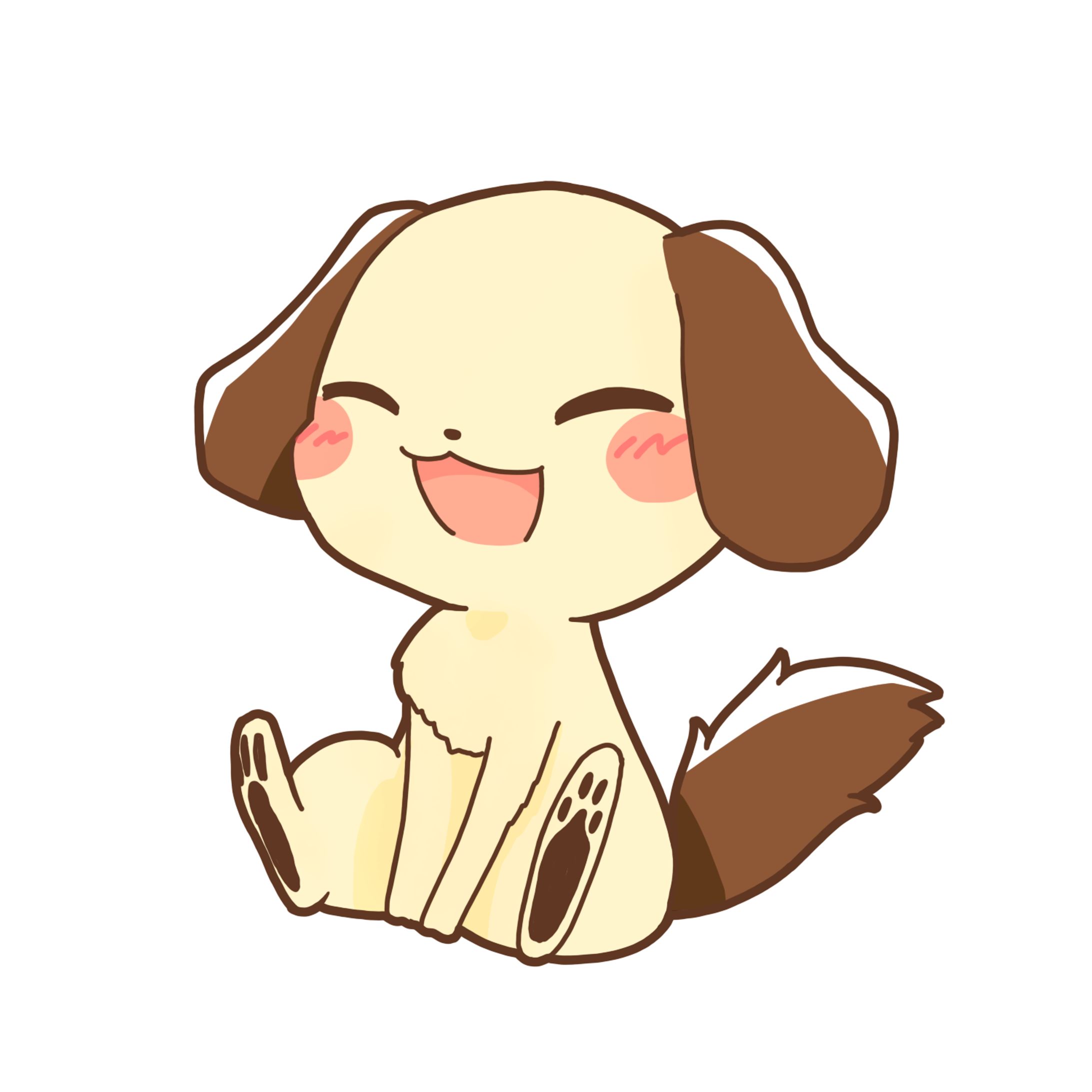 デフォルメ犬イラスト-1